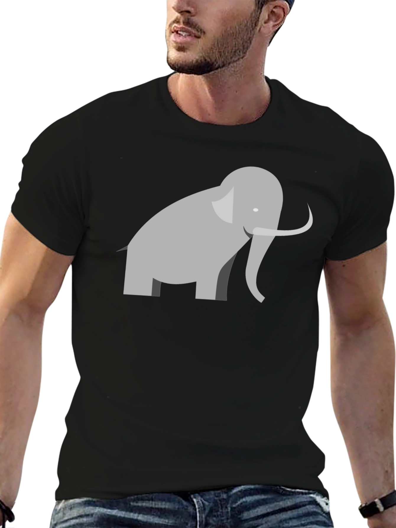 Modern Mammoth Graphic T-Shirt - Black