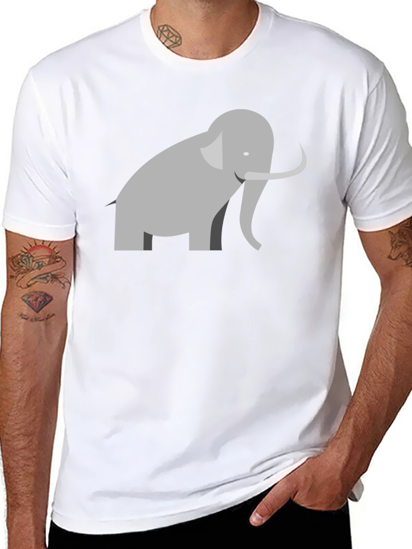 Modern Mammoth Graphic T-Shirt - Black