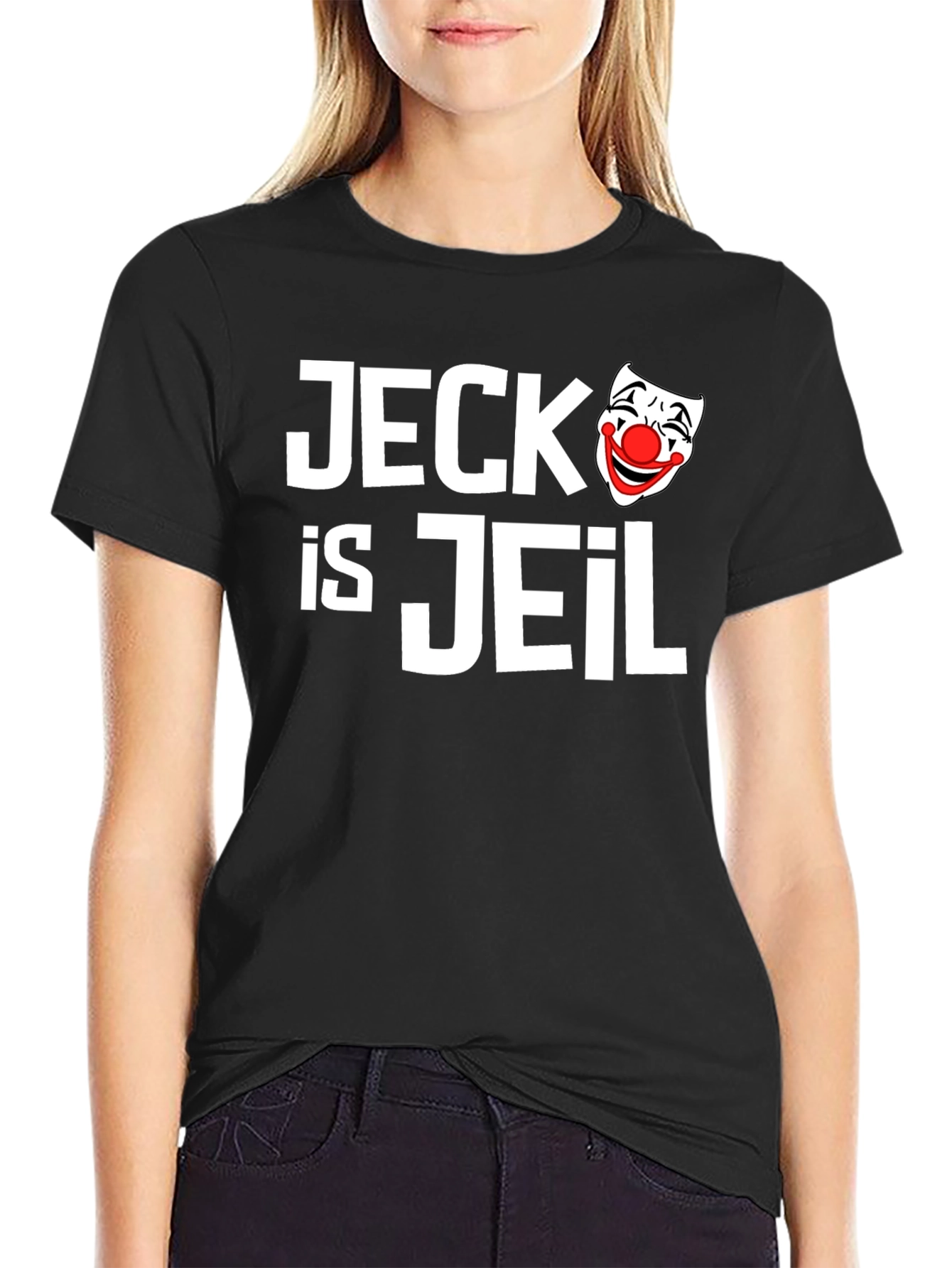 Jeck is Jeil Clown T-Shirt - Funny Graphic Tee