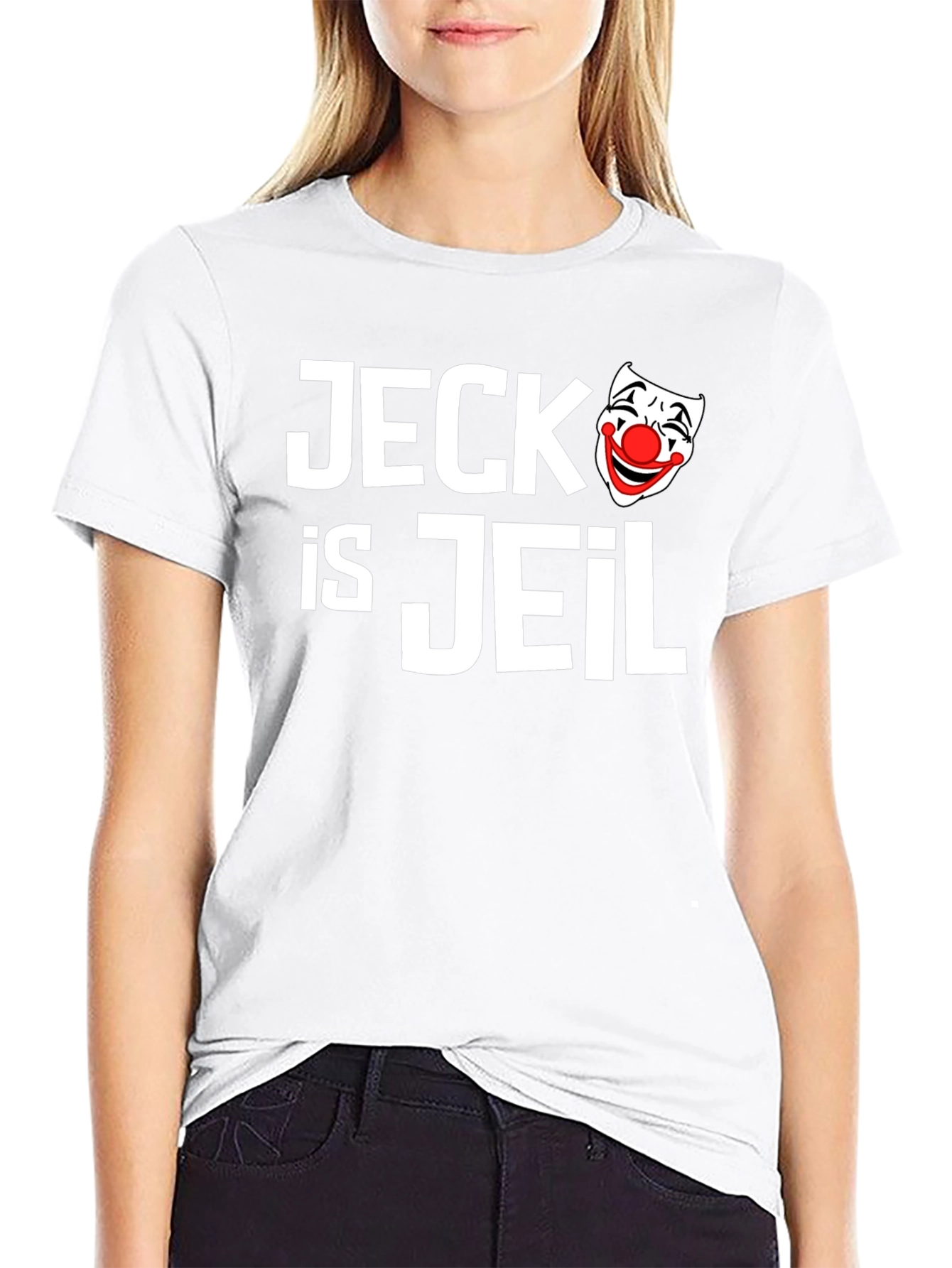 Jeck is Jeil Clown T-Shirt - Funny Graphic Tee
