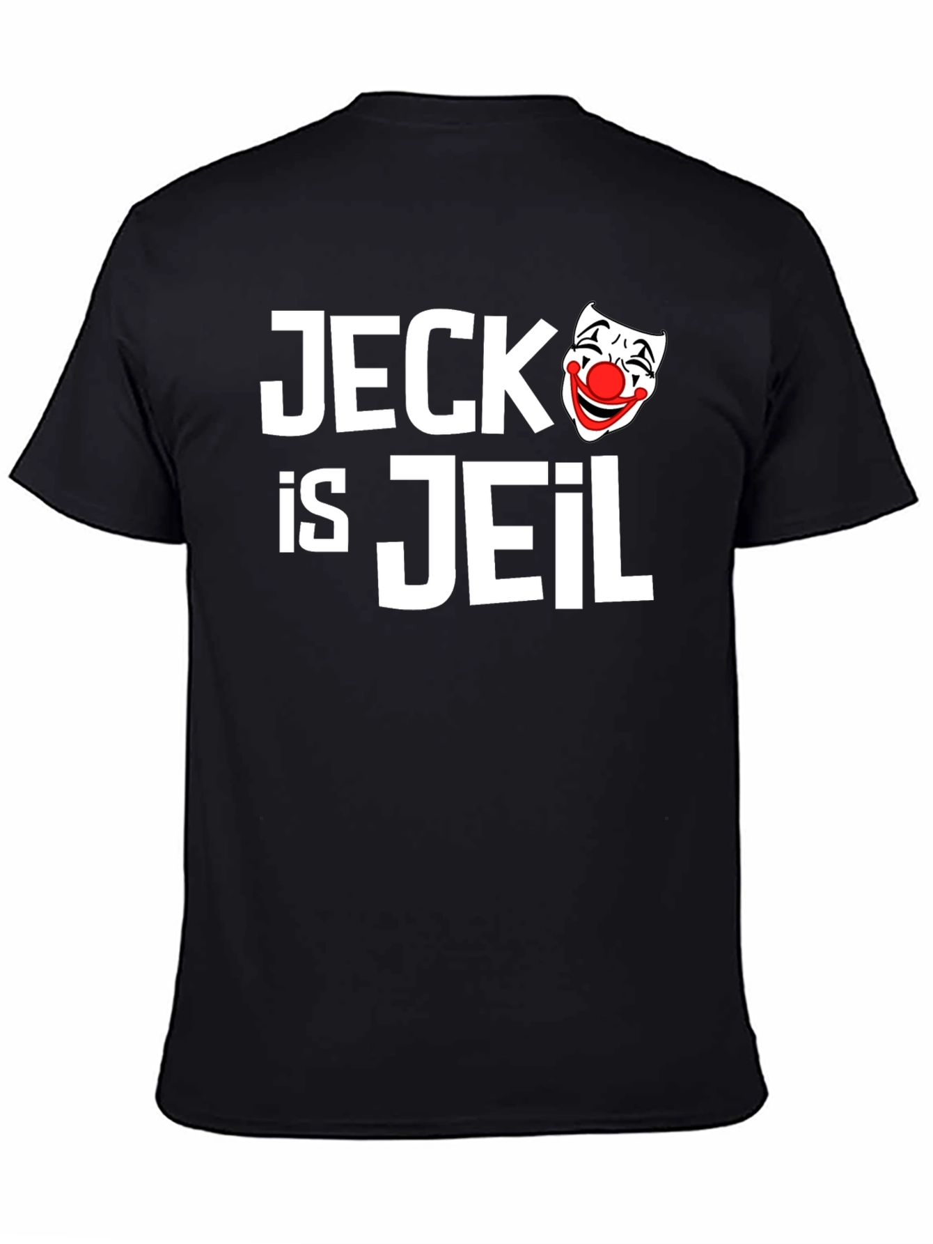 Jeck is Jeil Clown T-Shirt - Funny Graphic Tee
