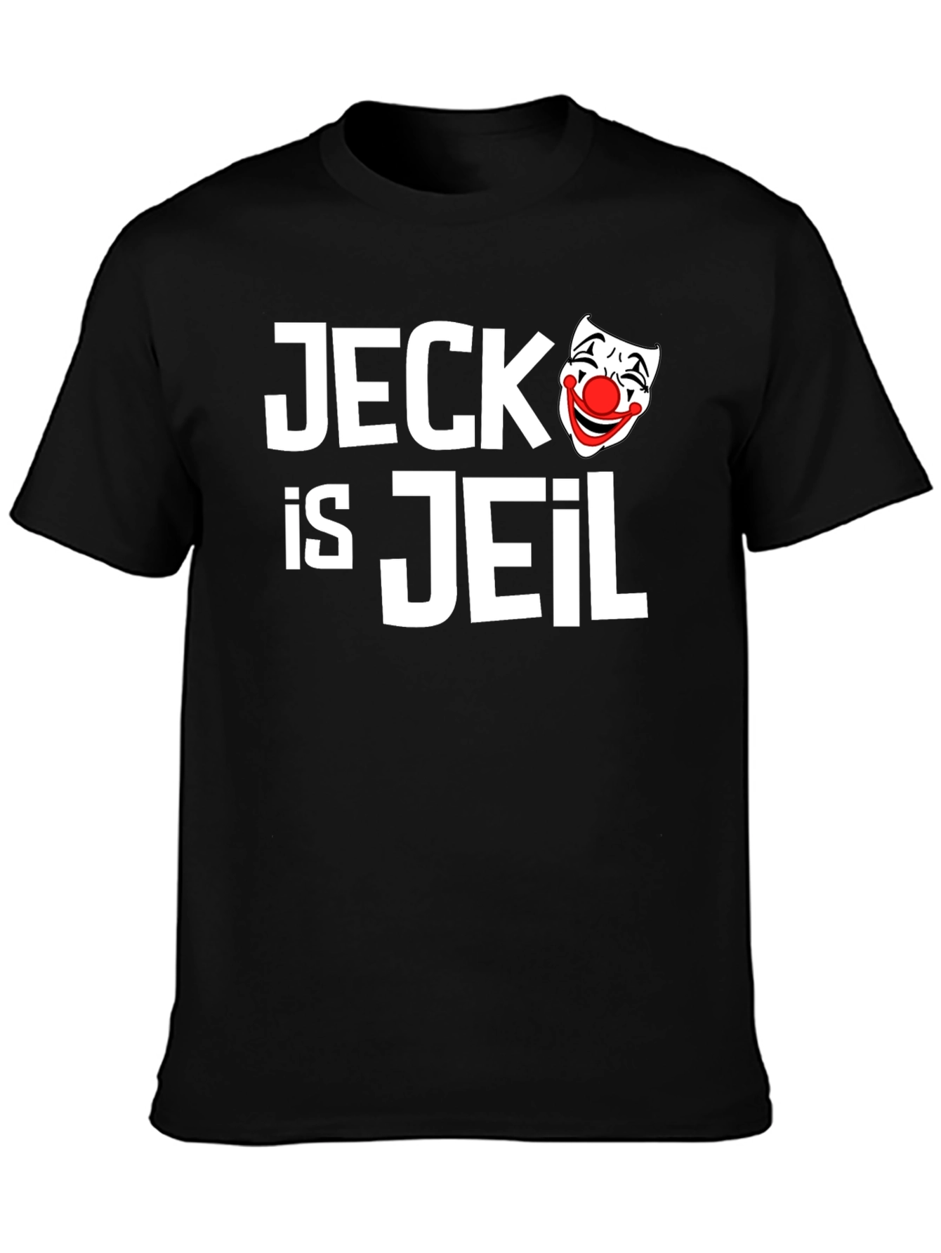 Jeck is Jeil Clown T-Shirt - Funny Graphic Tee