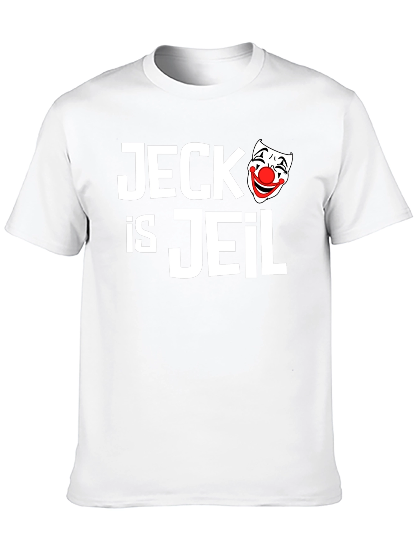 Jeck is Jeil Clown T-Shirt - Funny Graphic Tee