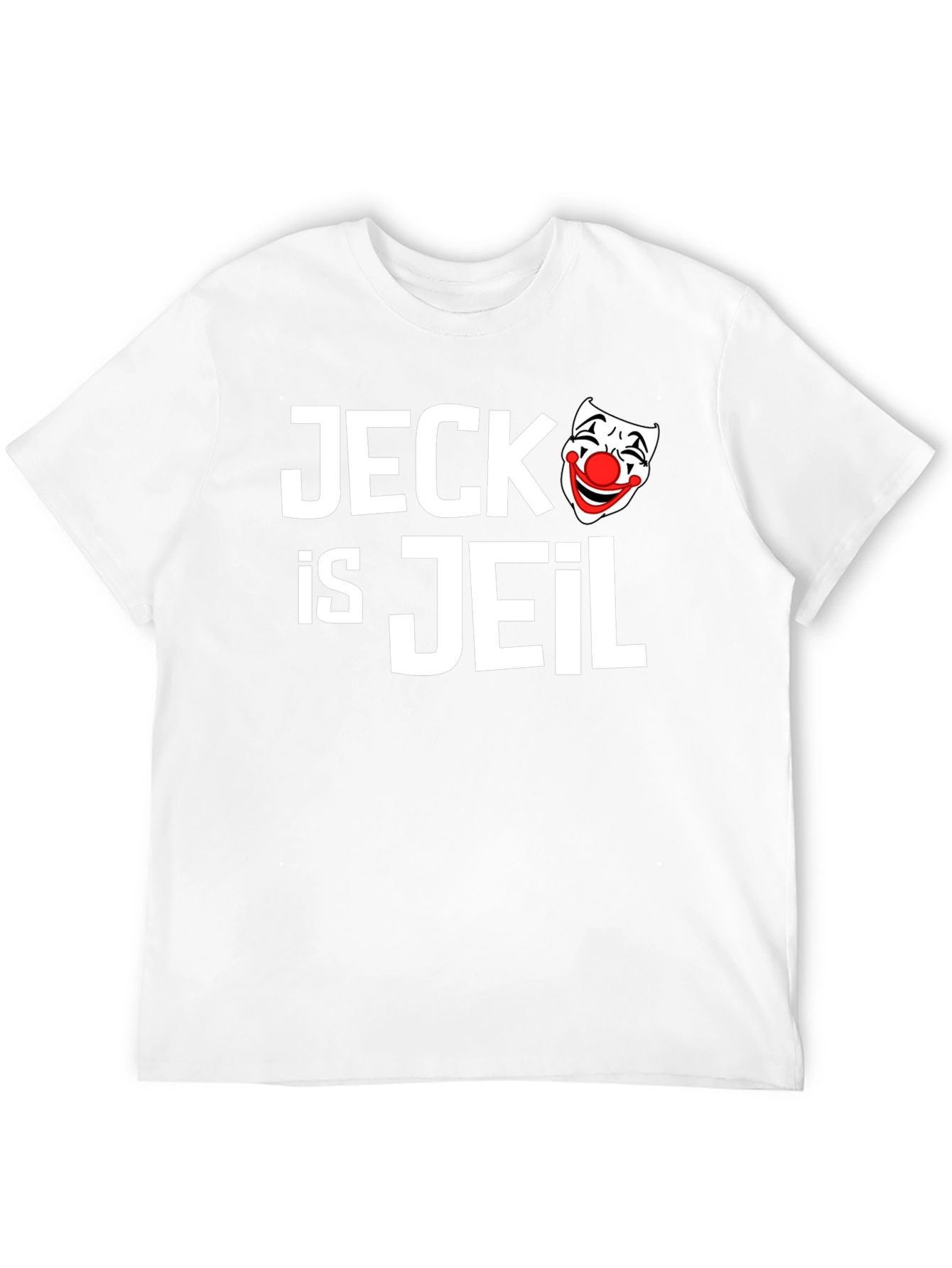 Jeck is Jeil Clown T-Shirt - Funny Graphic Tee