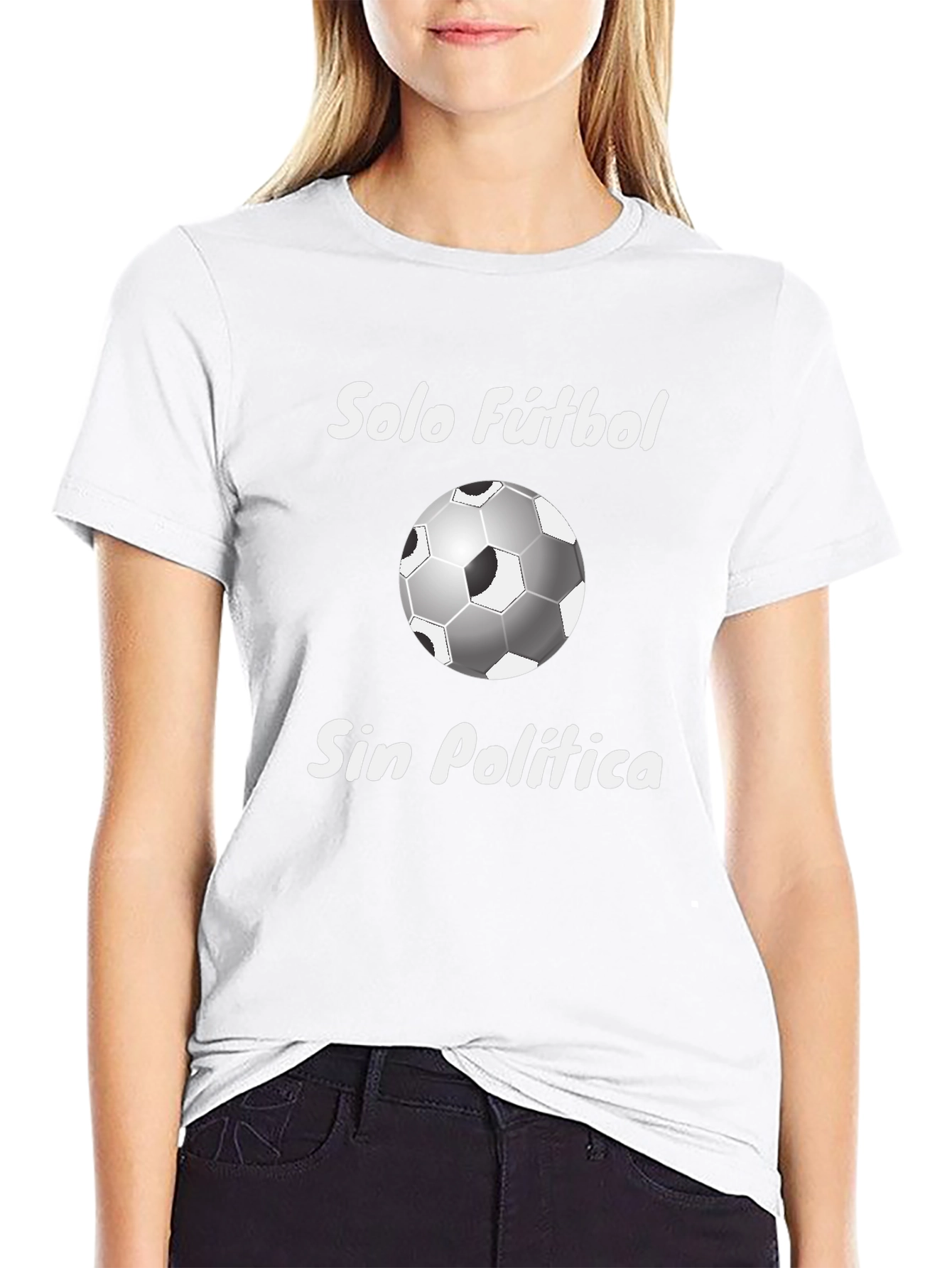 Solo Futbol Tee - Soccer Ball Graphic T-Shirt