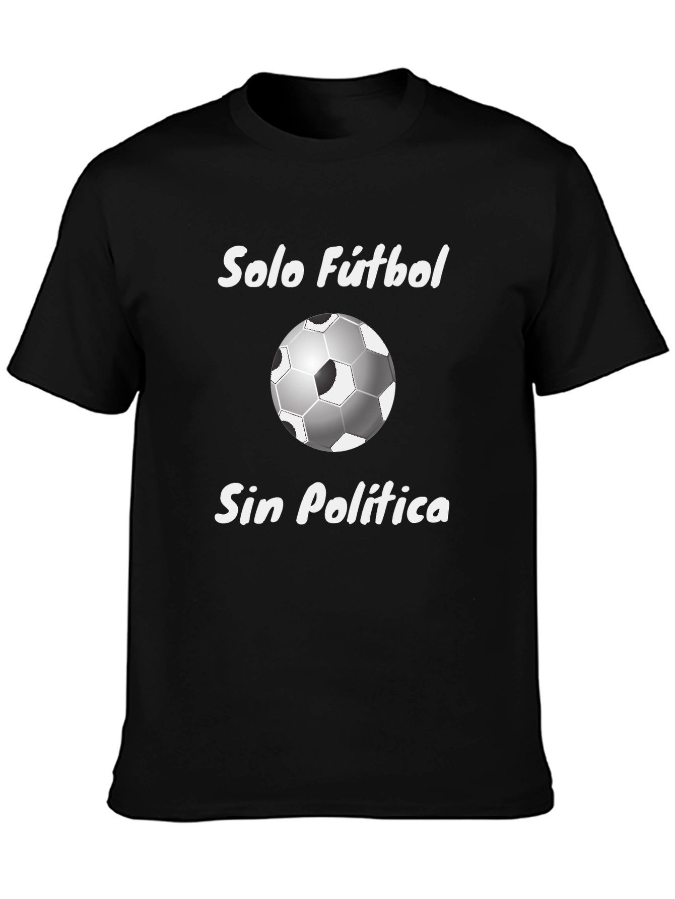 Solo Futbol Tee - Soccer Ball Graphic T-Shirt