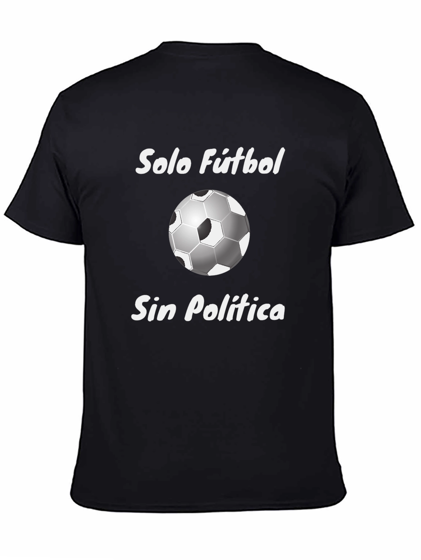 Solo Futbol Tee - Soccer Ball Graphic T-Shirt