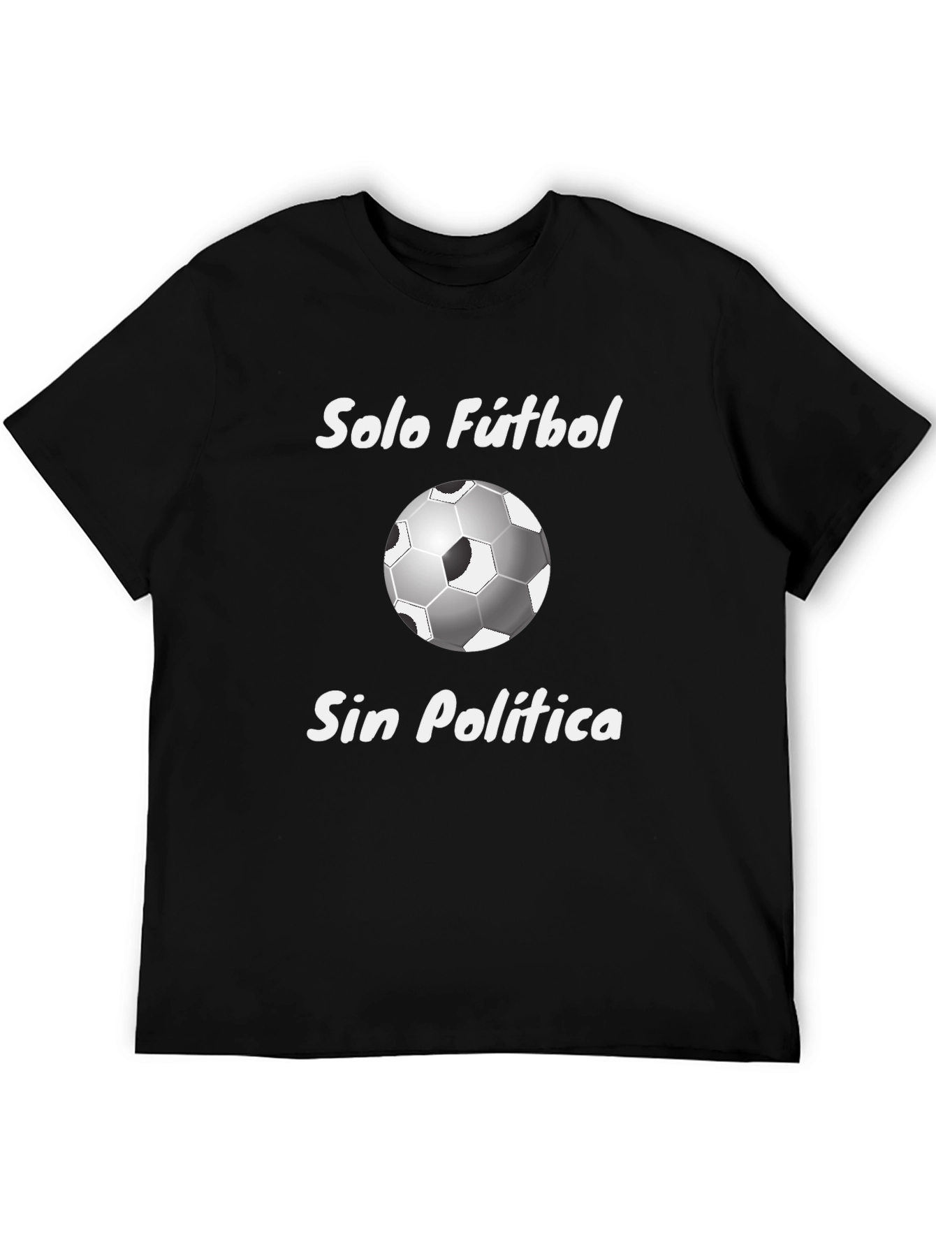 Solo Futbol Tee - Soccer Ball Graphic T-Shirt