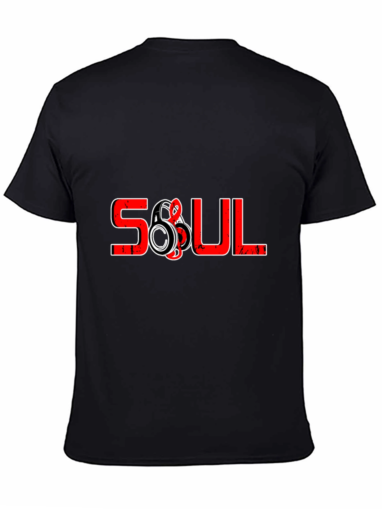 Soul Black Graphic T-Shirt