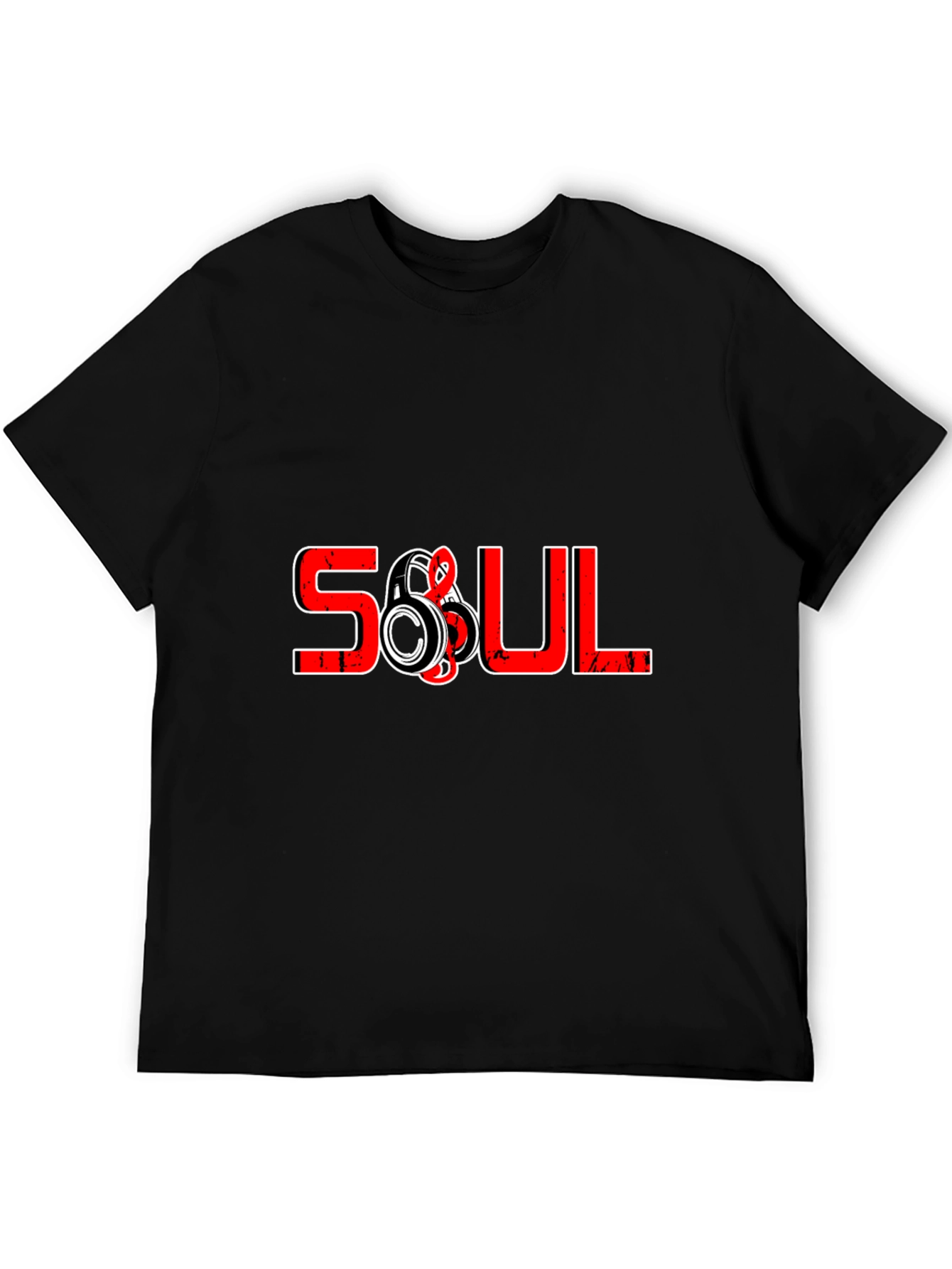 Soul Black Graphic T-Shirt