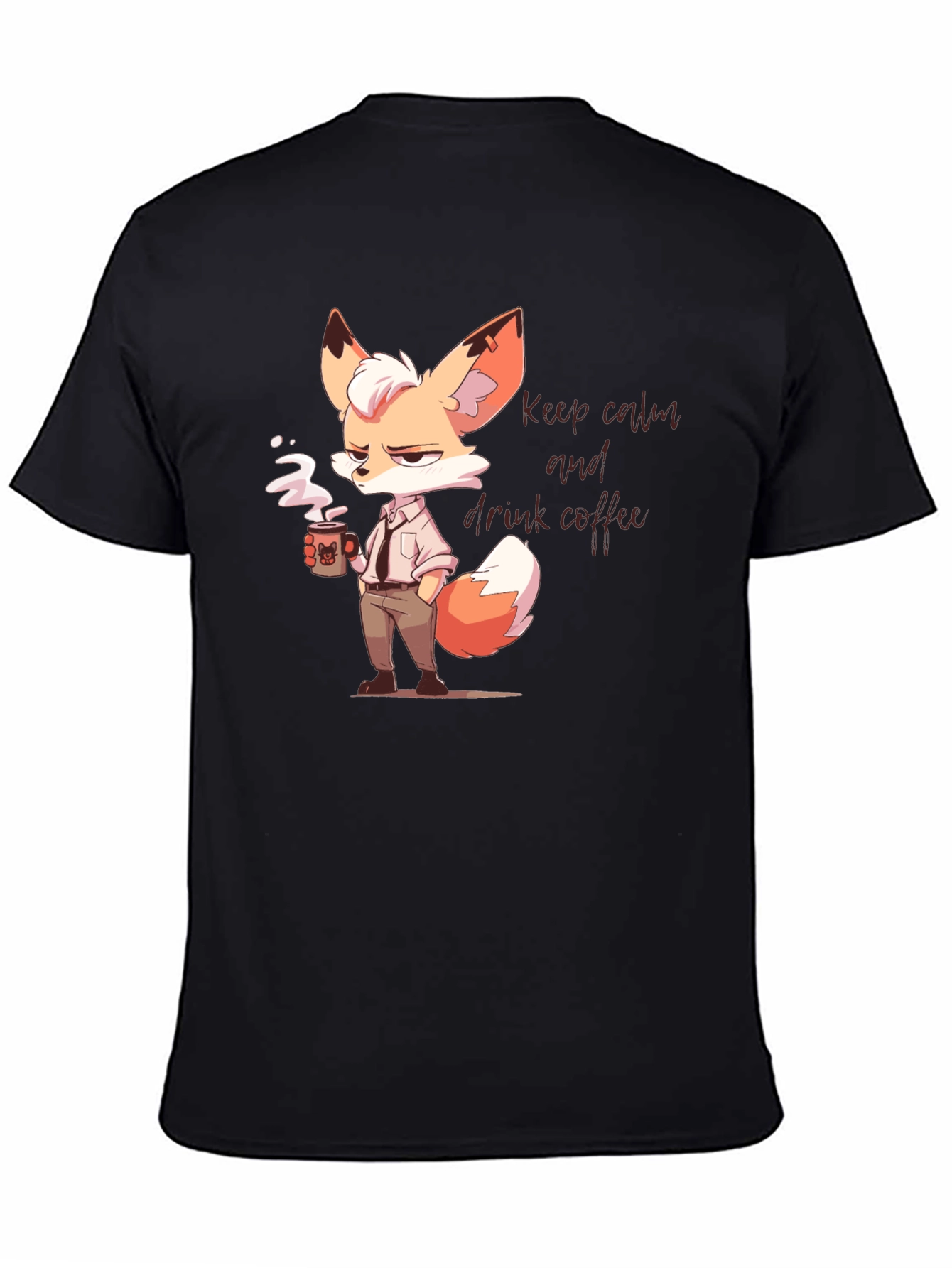 Cool Fox Coffee T-Shirt