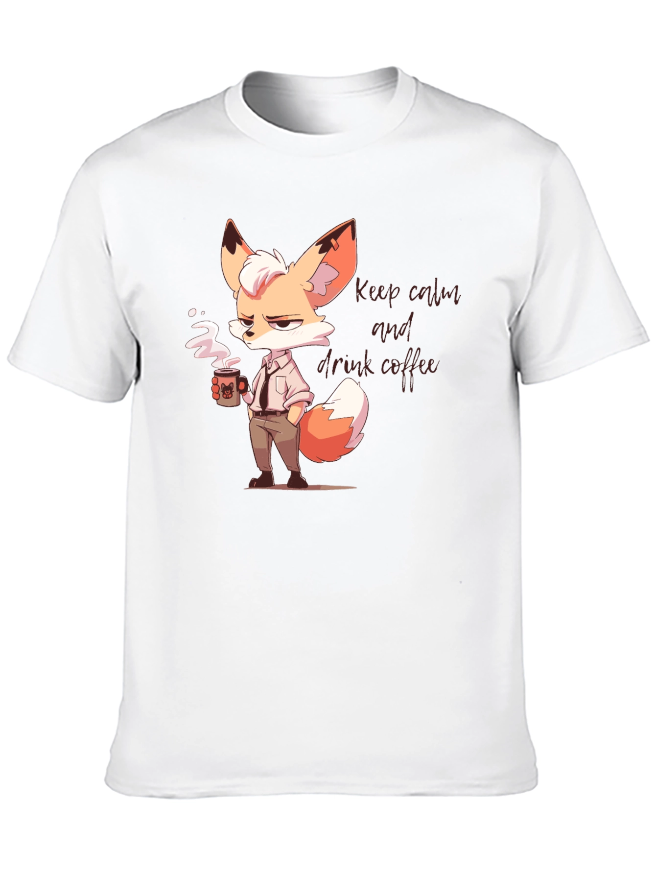 Cool Fox Coffee T-Shirt