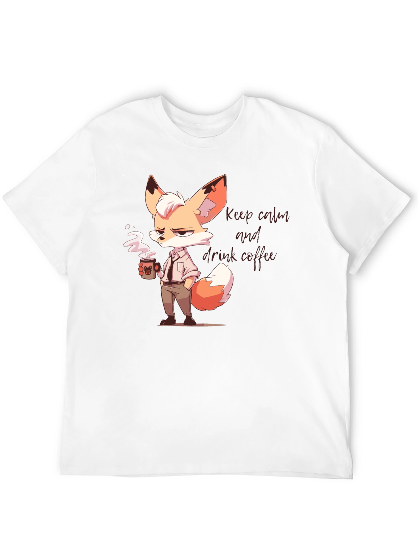 Cool Fox Coffee T-Shirt