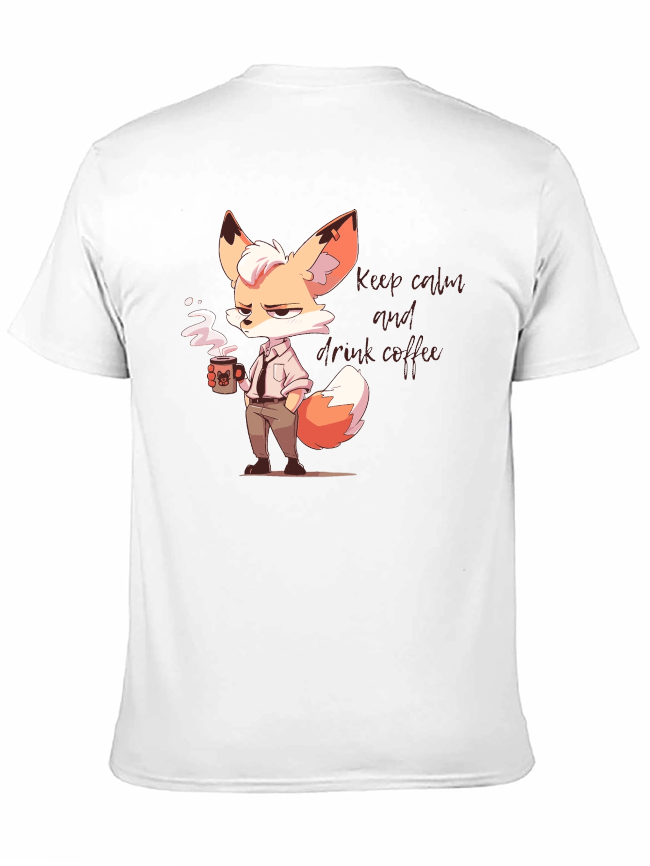 Cool Fox Coffee T-Shirt