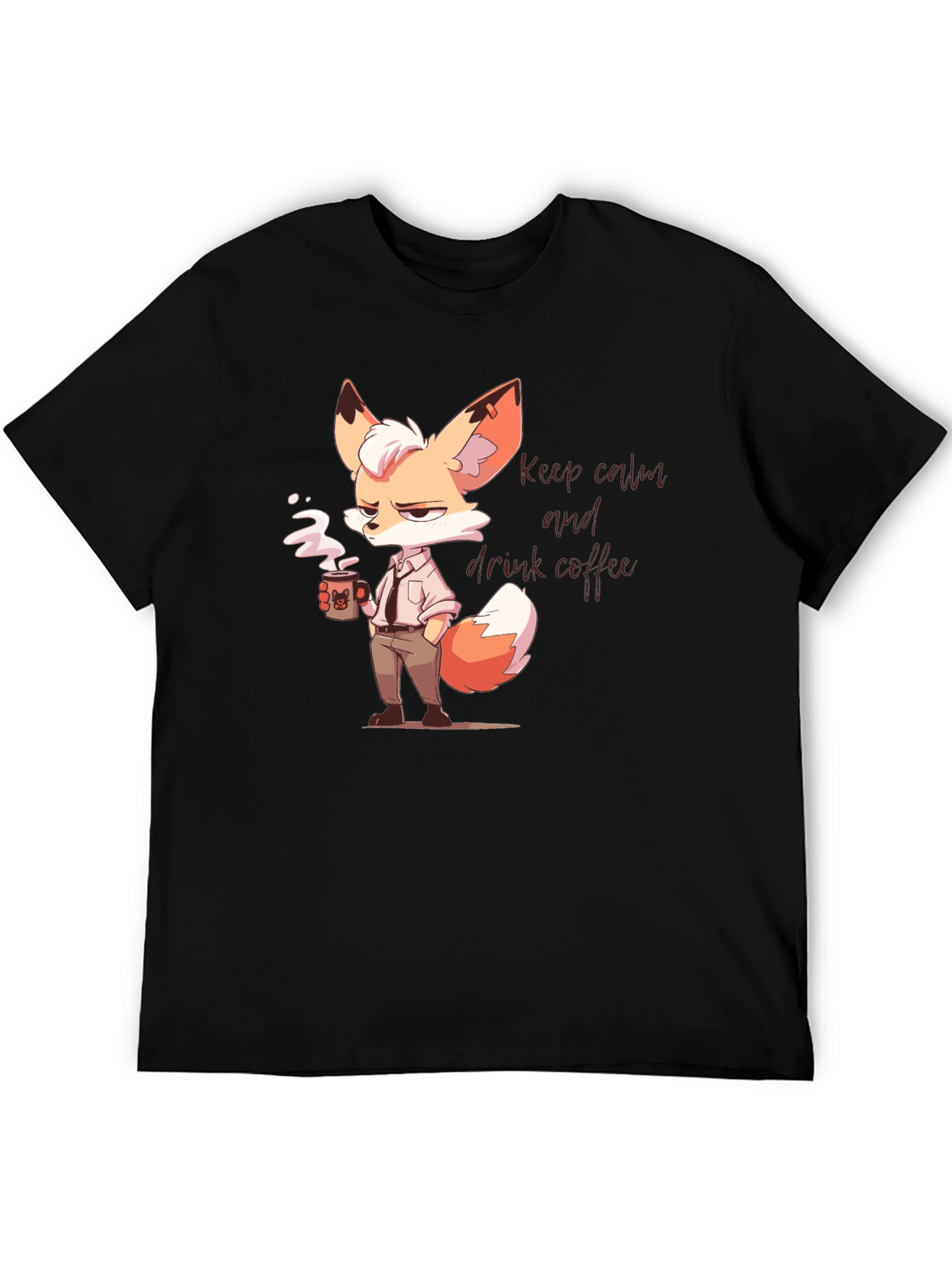 Cool Fox Coffee T-Shirt