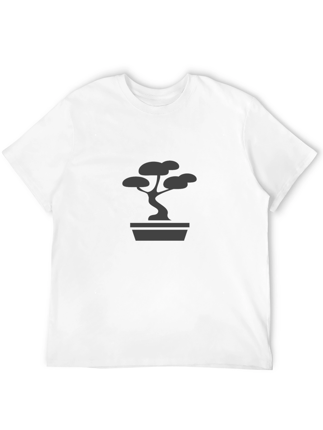 Bonsai Tree Graphic T-Shirt - Black