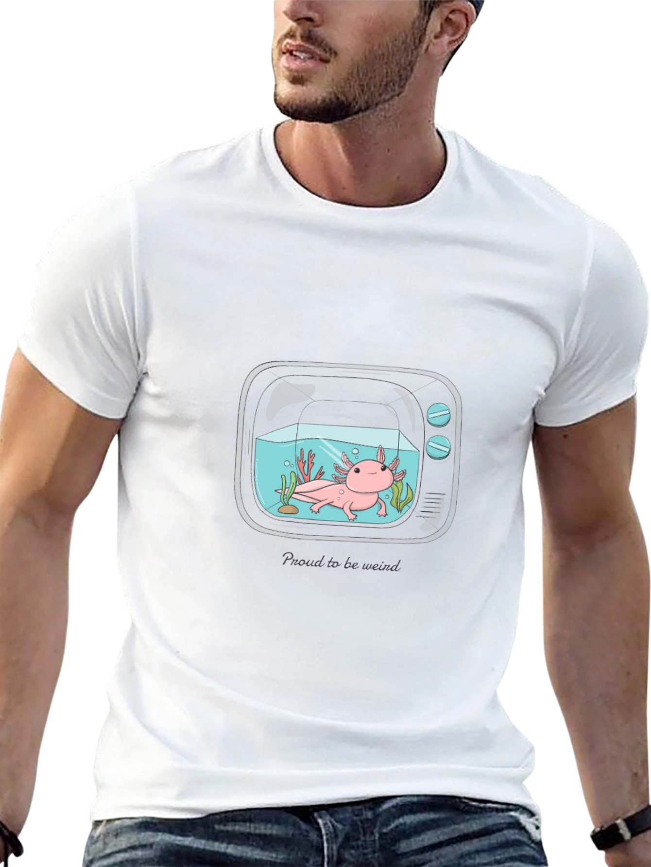 Proud to Be Weird Axolotl T-Shirt