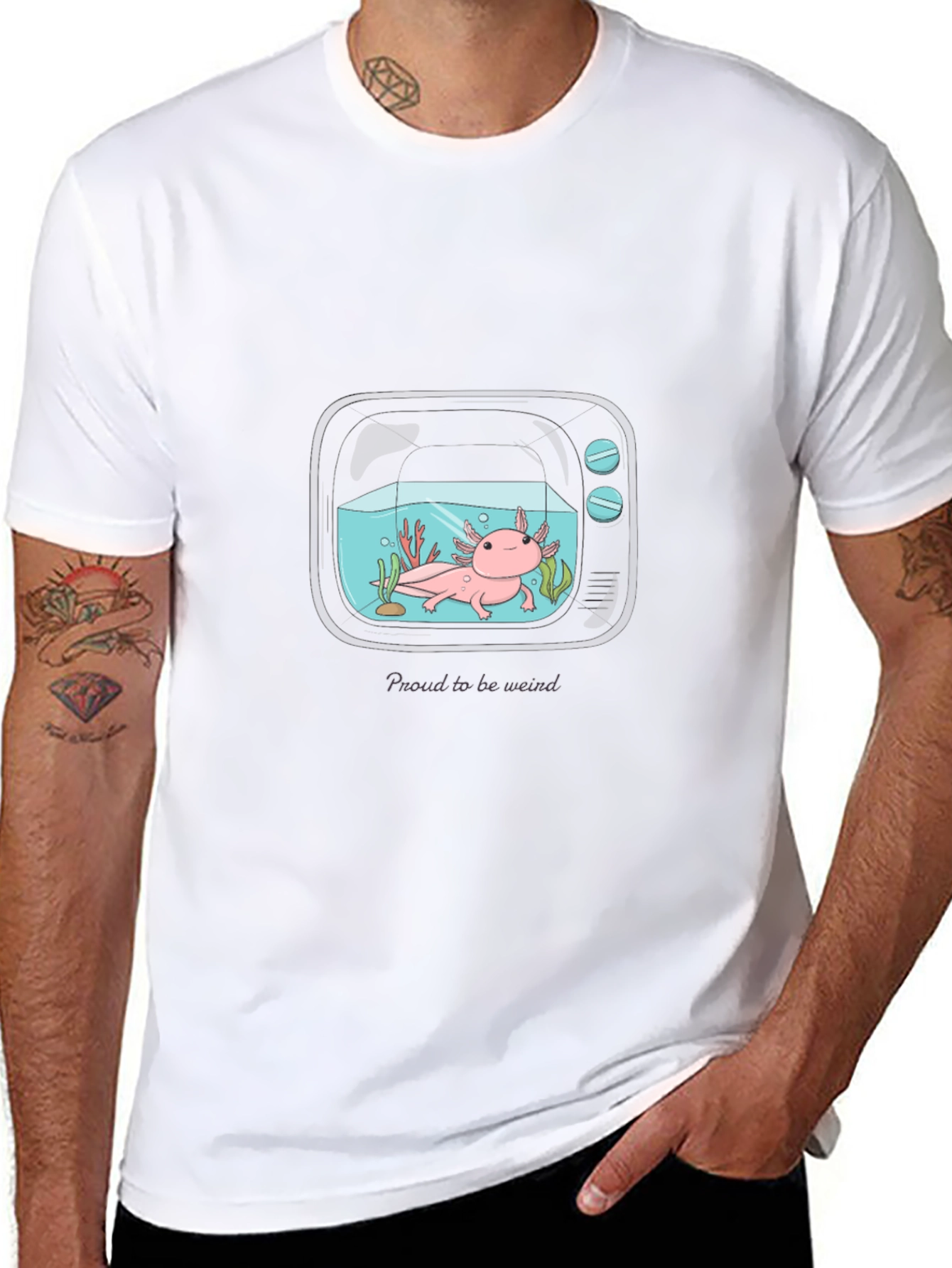 Proud to Be Weird Axolotl T-Shirt