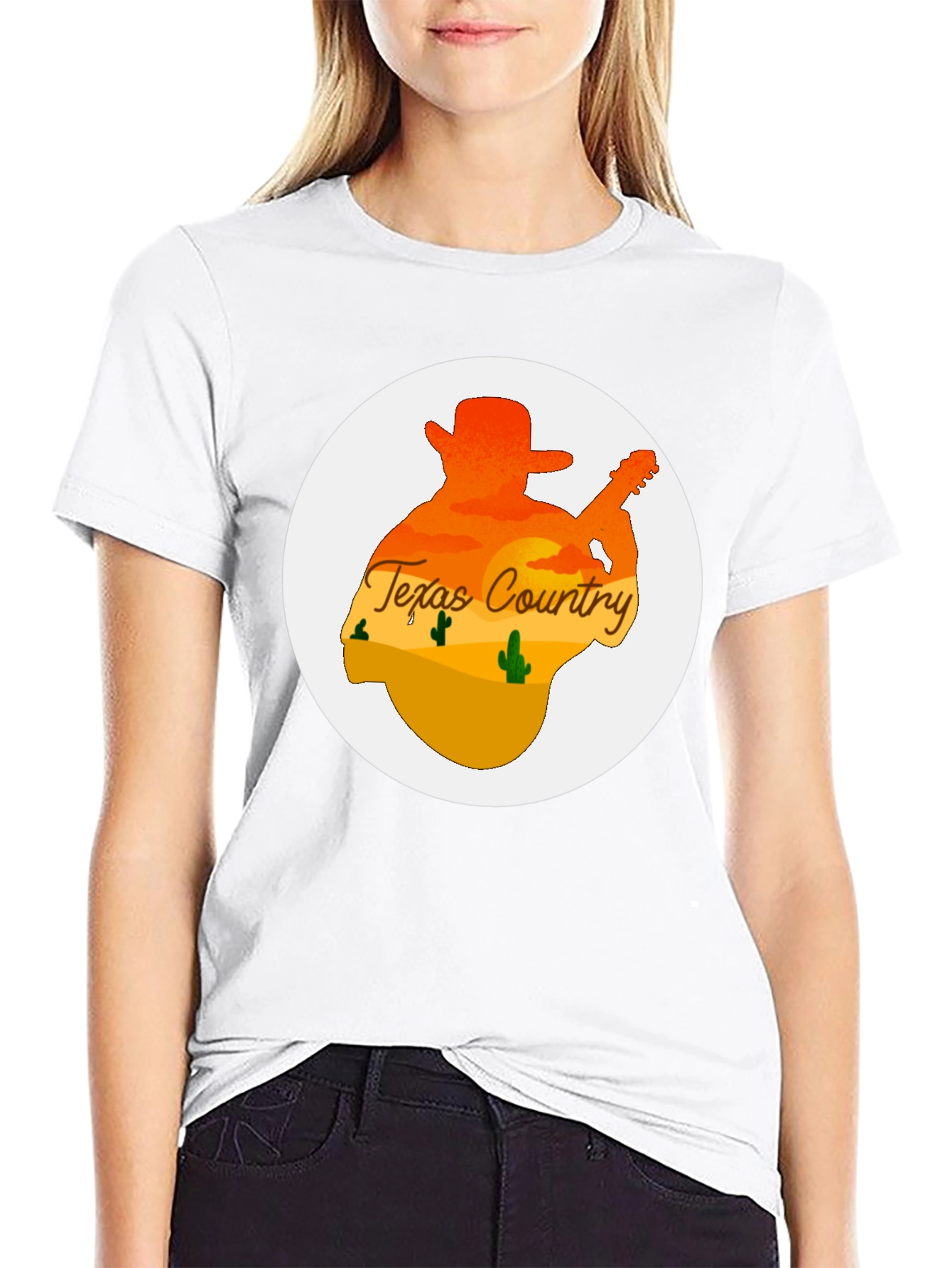 Texas Country Music Graphic Tee