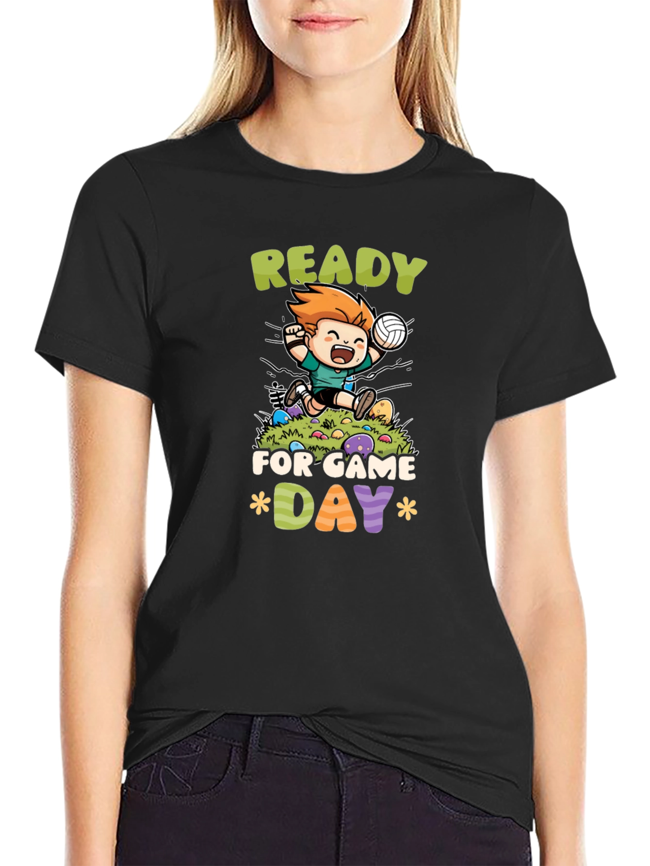 Ready for Game Day Volleyball T-Shirt