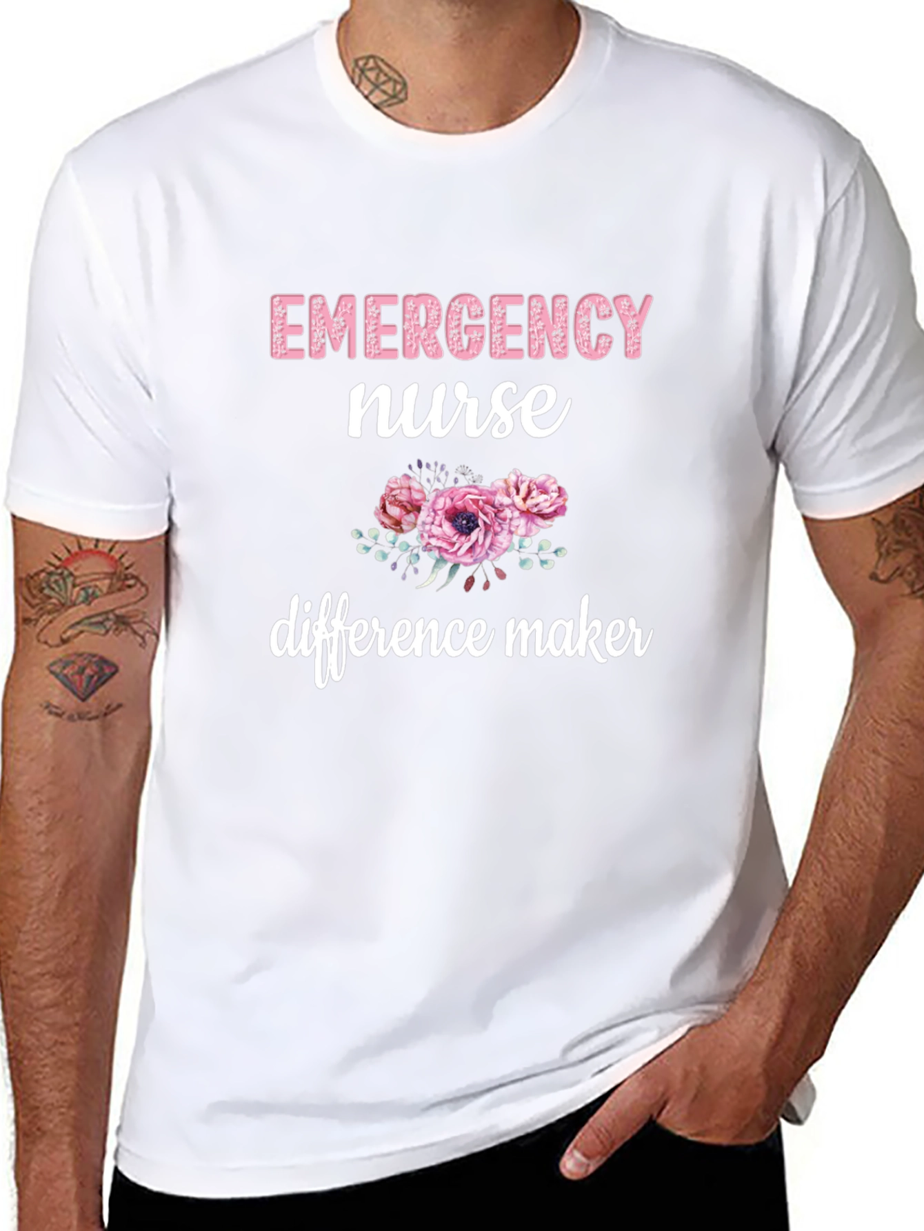 Emergency Nurse Difference Maker T-Shirt
