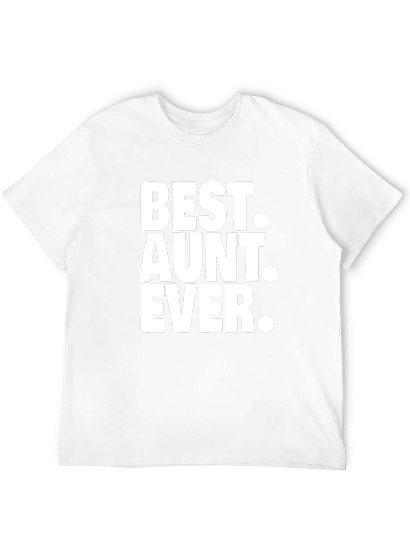 Best Aunt Ever Black T-Shirt