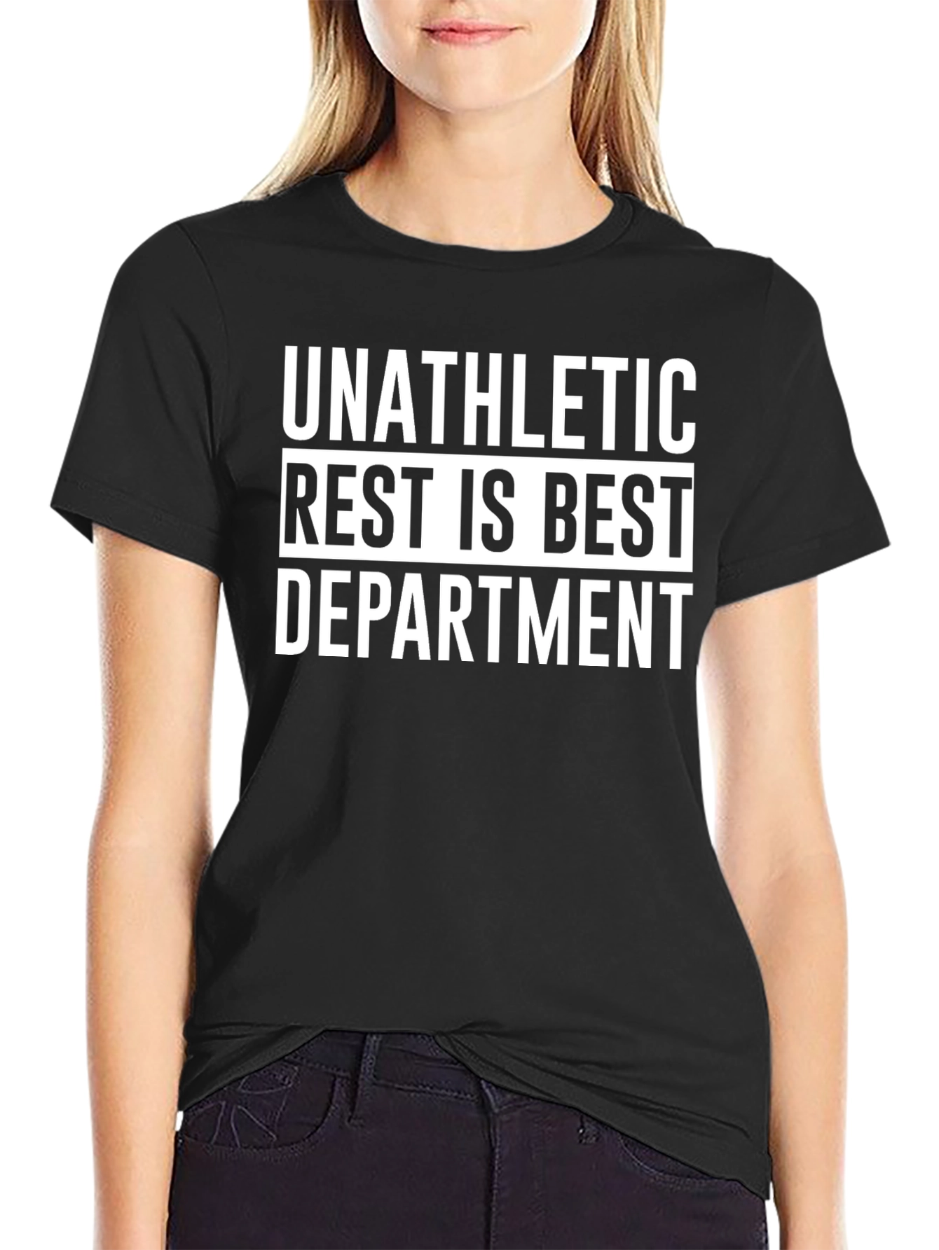 Unathletic Rest is Best Graphic Tee