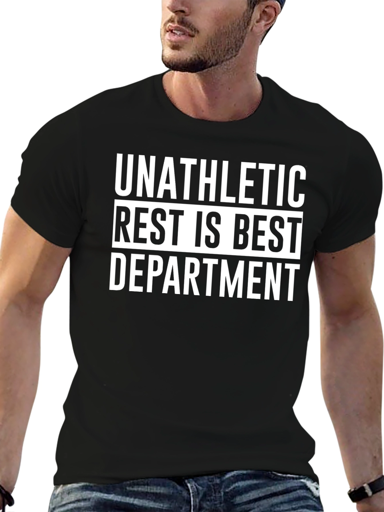 Unathletic Rest is Best Graphic Tee