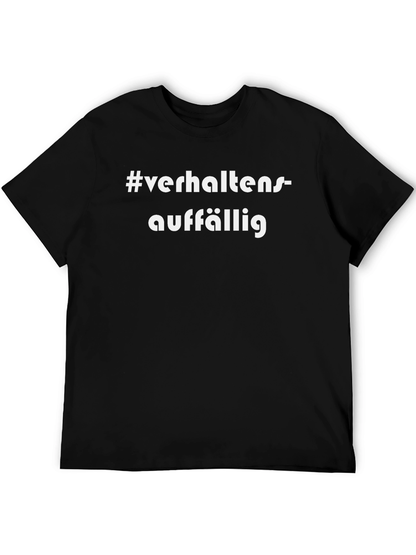 Verhaltensauffällig Black T-Shirt