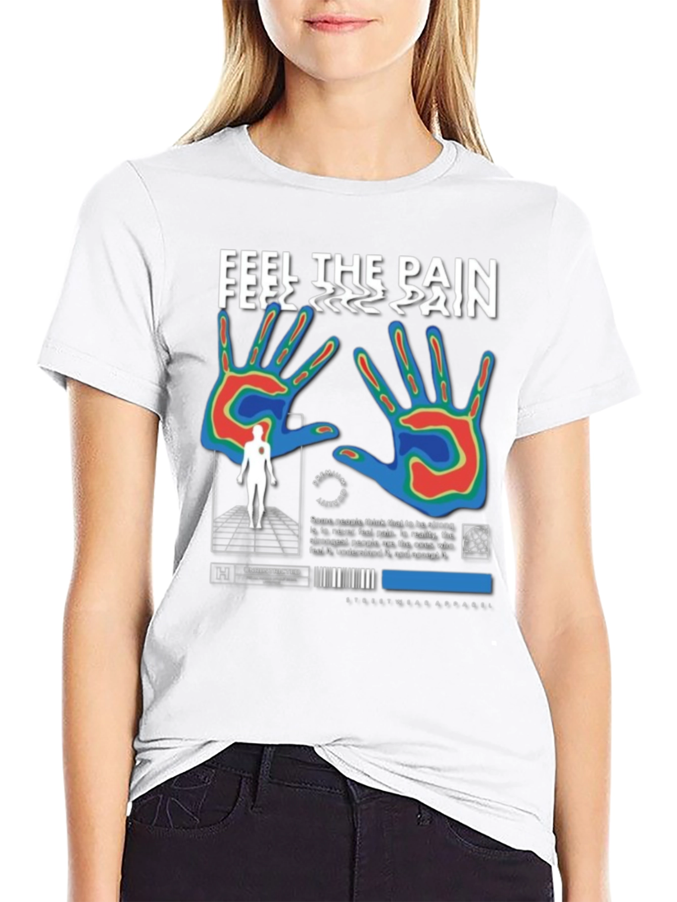 Feel The Pain Graphic T-Shirt