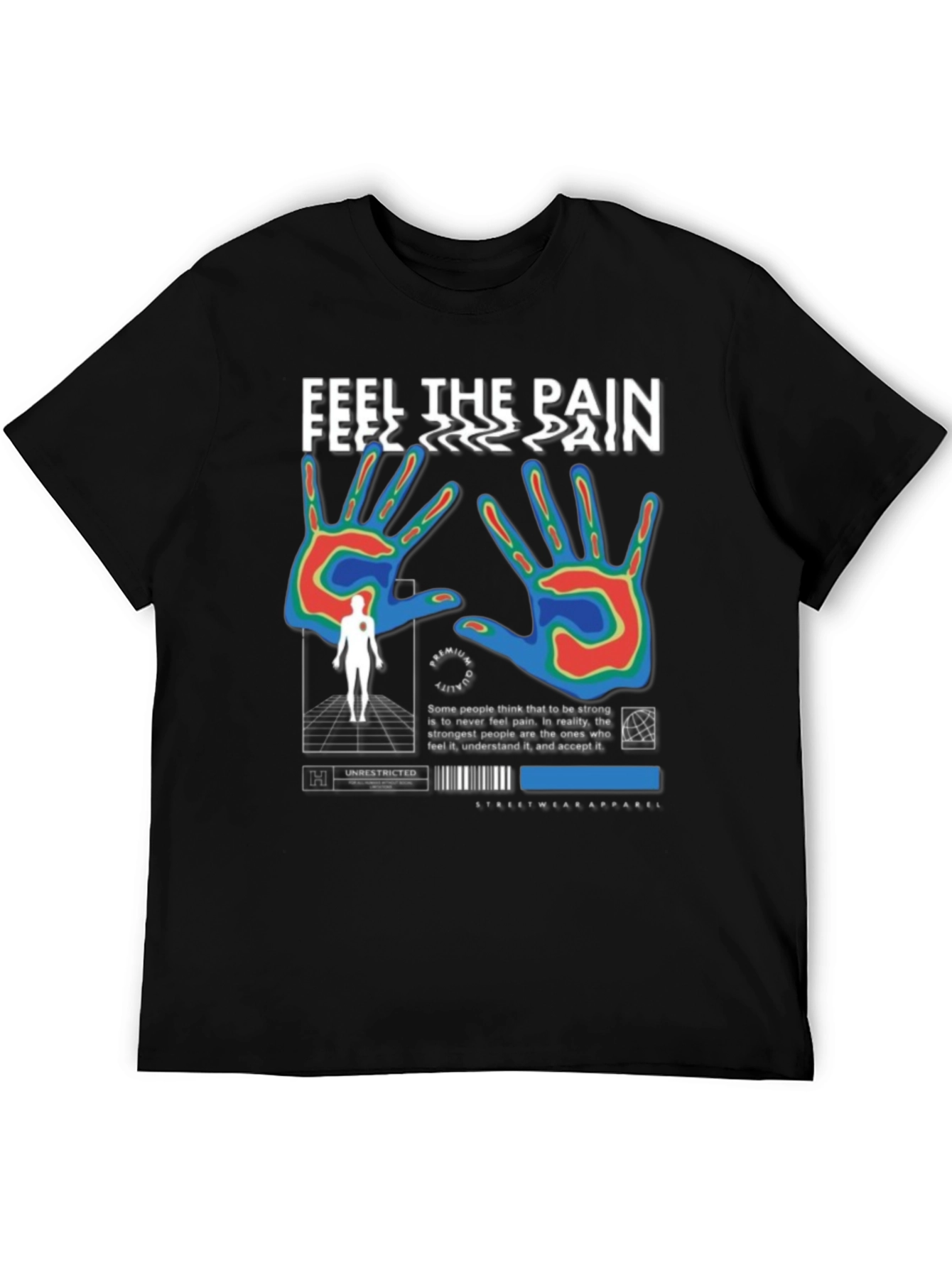 Feel The Pain Graphic T-Shirt