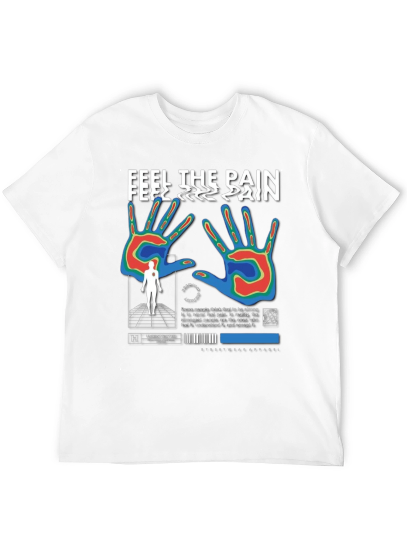 Feel The Pain Graphic T-Shirt