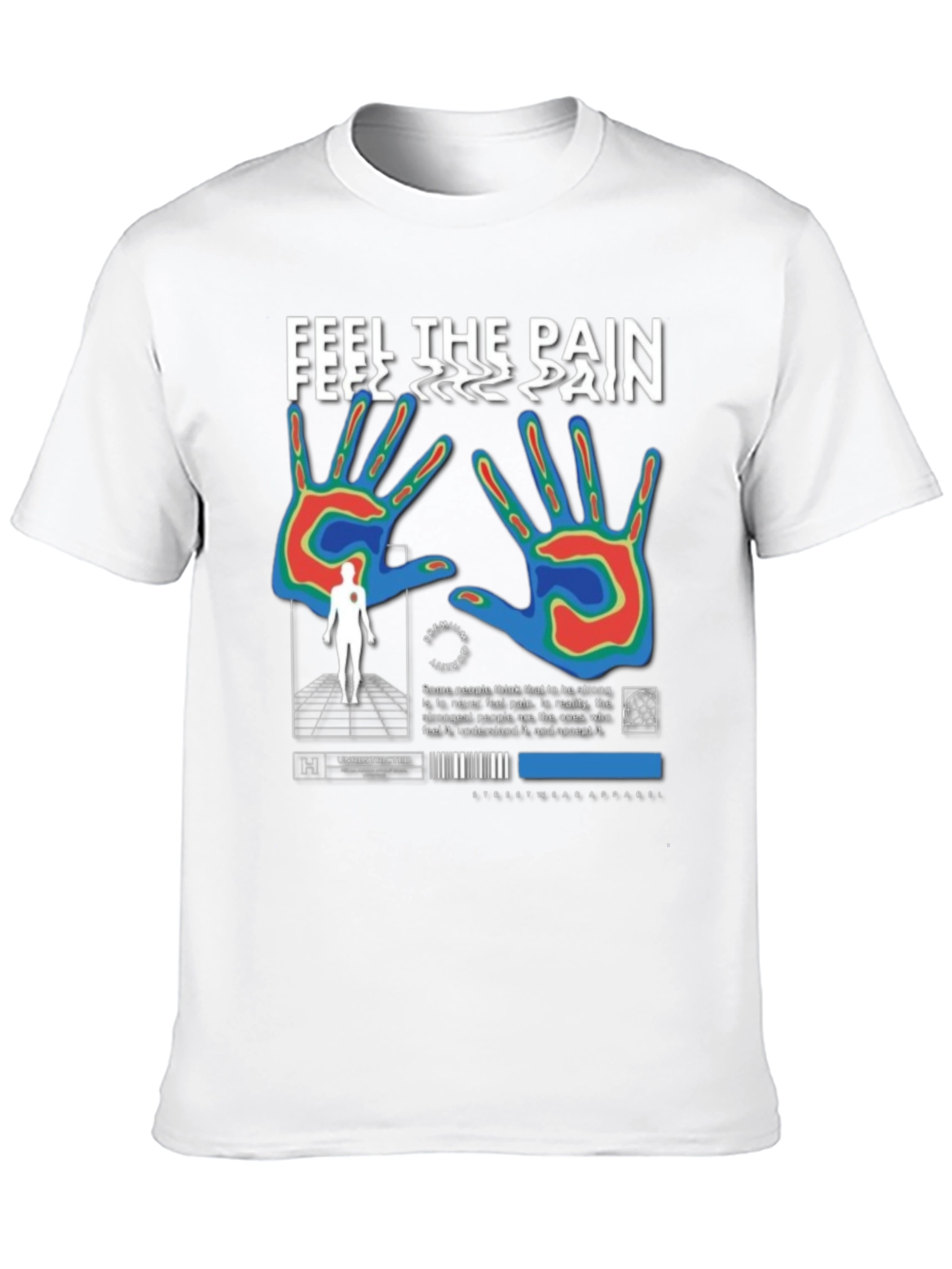 Feel The Pain Graphic T-Shirt