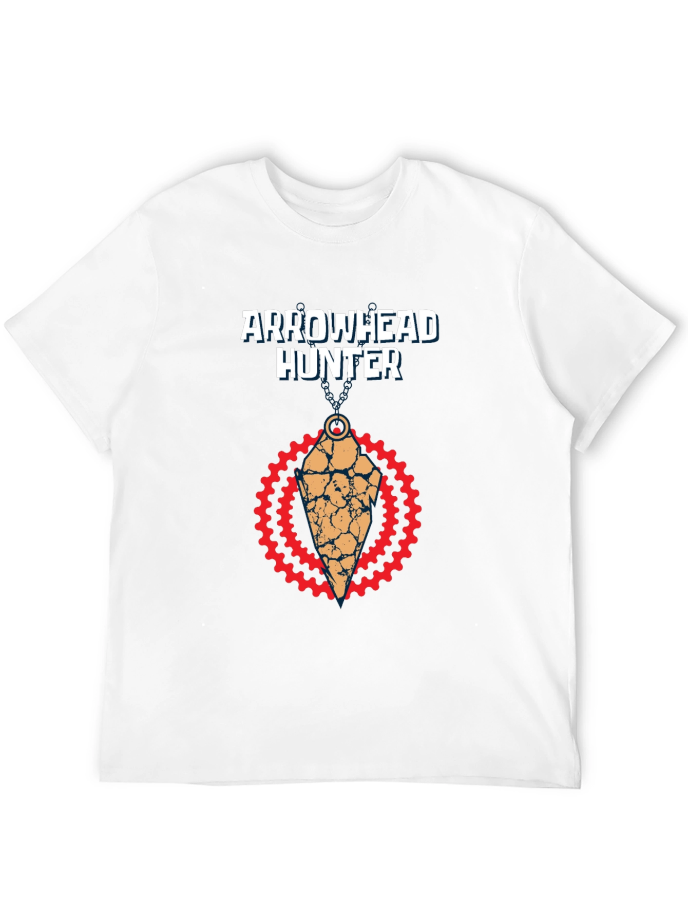 Arrowhead Hunter Graphic Tee - Black Cotton