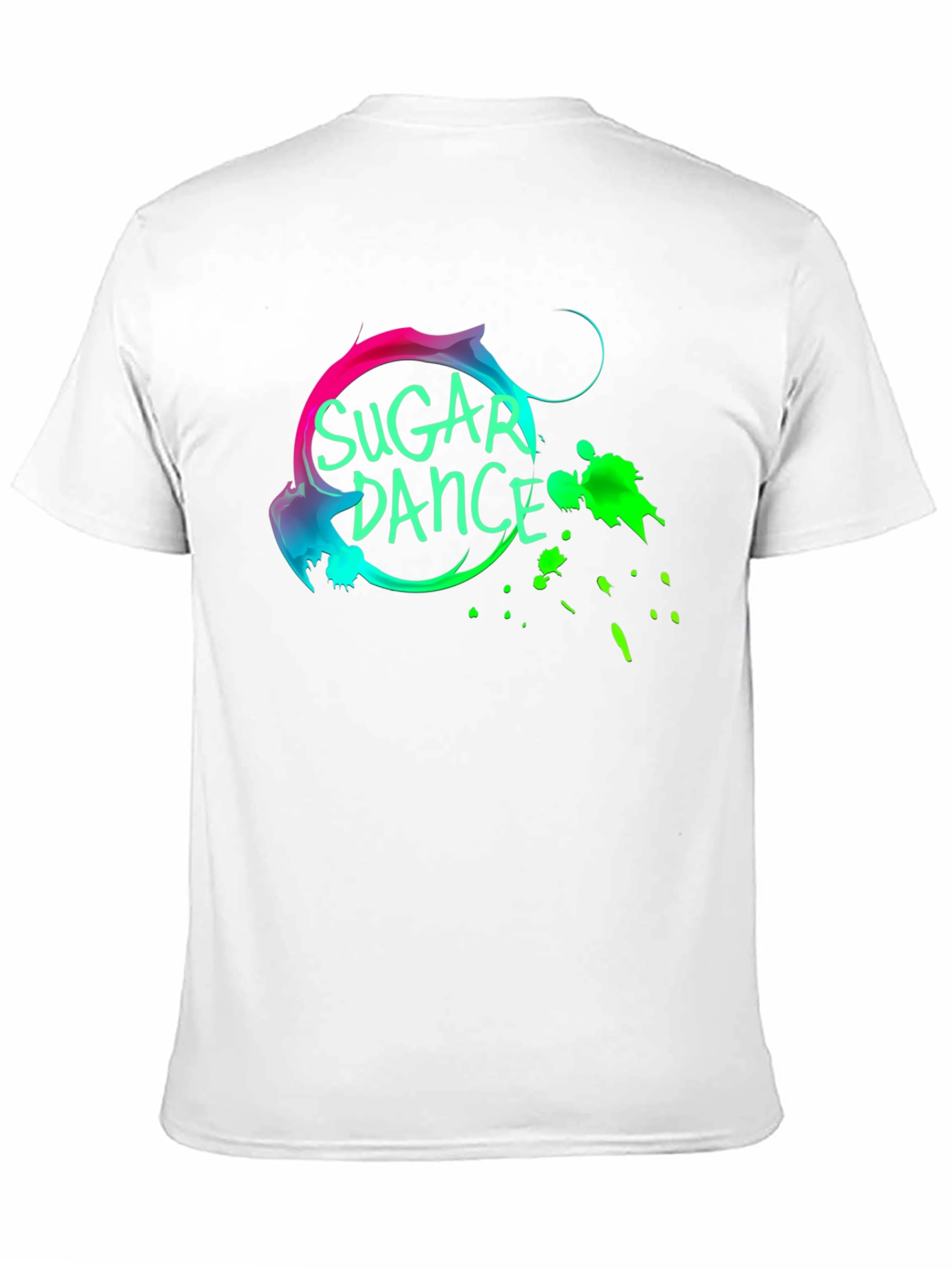 Sugar Dance Black Graphic Tee