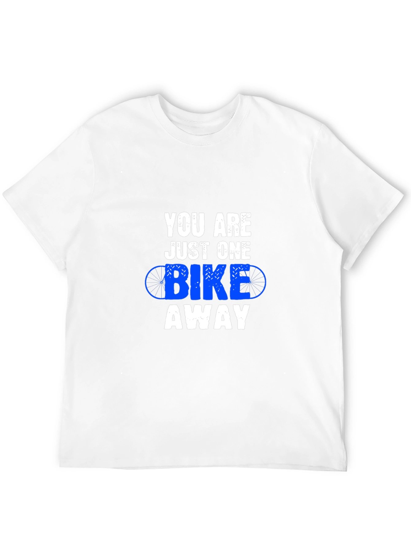 Bike Away Black Graphic Tee