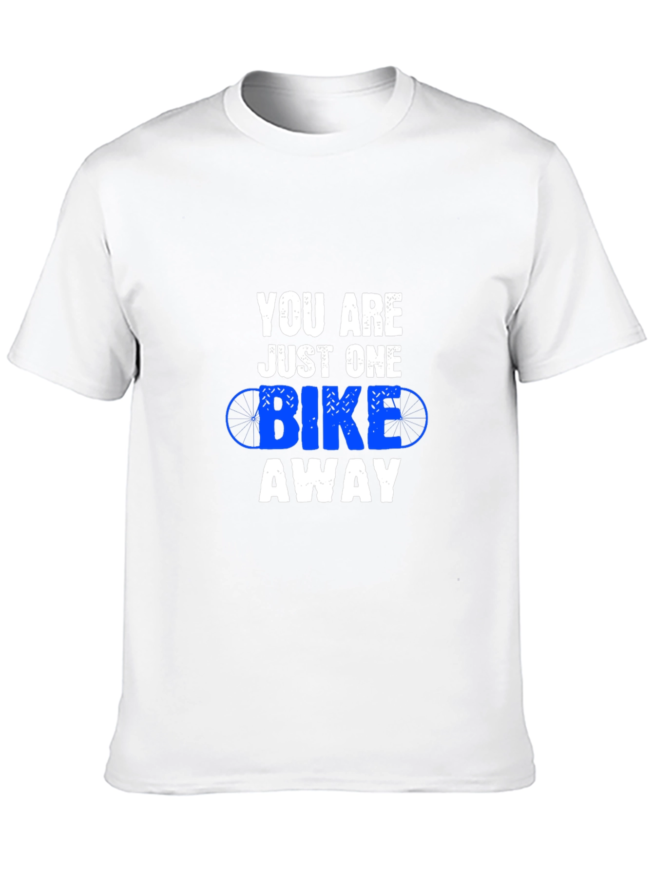 Bike Away Black Graphic Tee