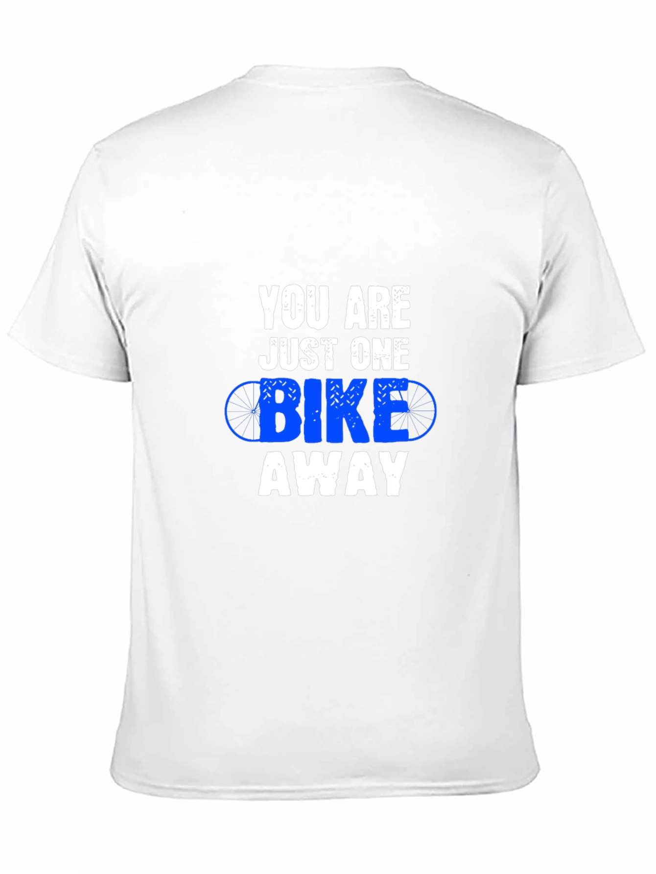 Bike Away Black Graphic Tee