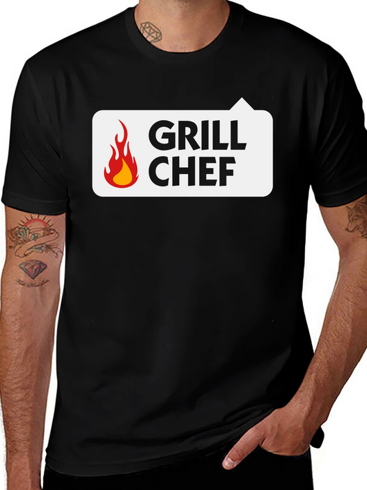 Grill Chef T-Shirt - BBQ Master Apparel