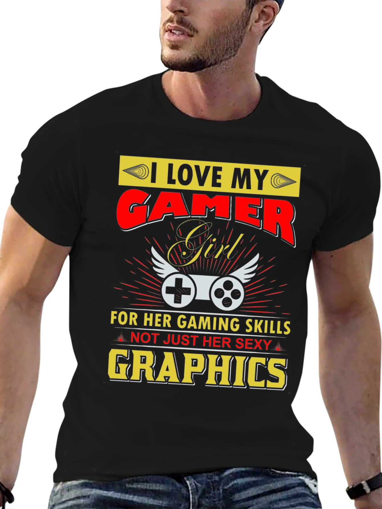 I Love My Gamer Girl T-Shirt
