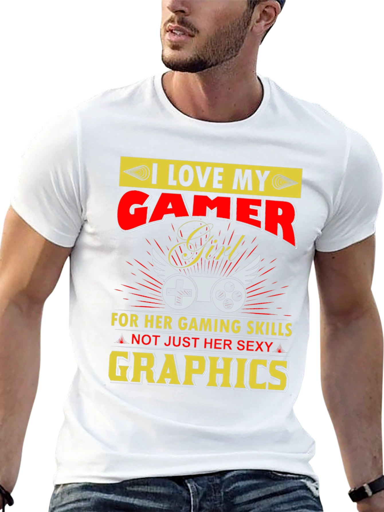 I Love My Gamer Girl T-Shirt