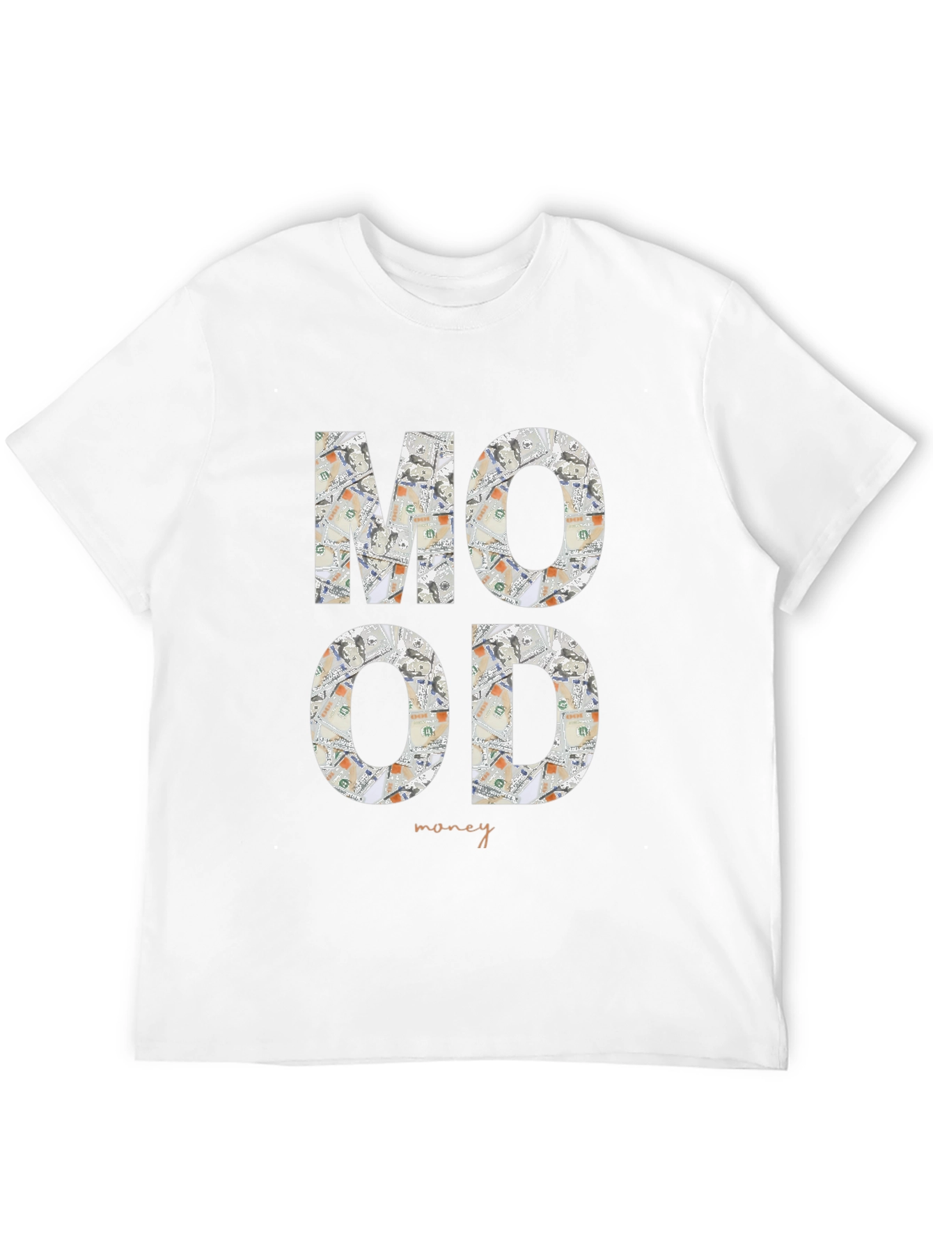 Mood Money Graphic Tee - Black Cotton Shirt