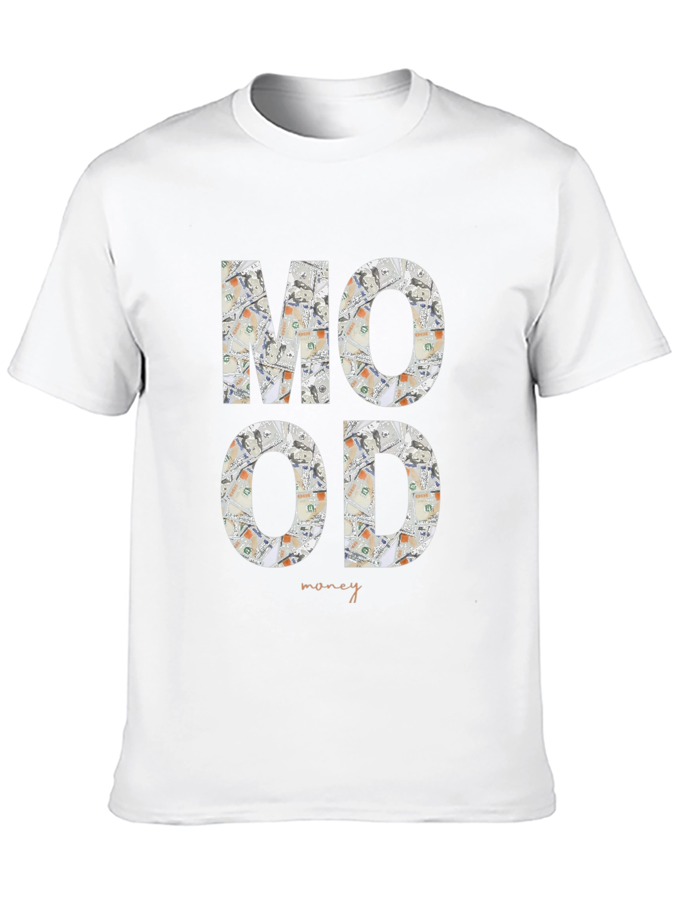 Mood Money Graphic Tee - Black Cotton Shirt