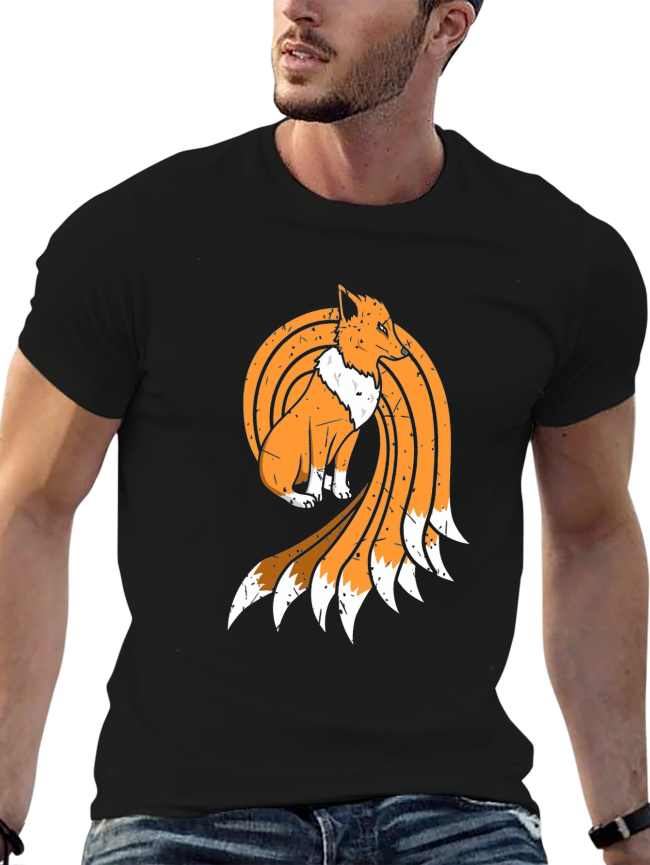 Nine-Tailed Fox Graphic Tee