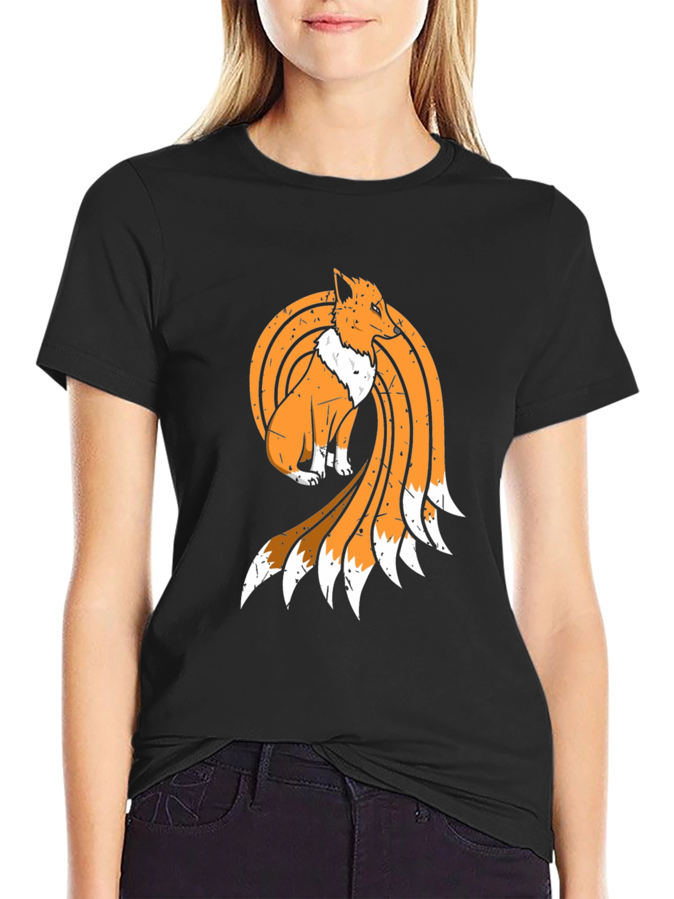 Nine-Tailed Fox Graphic Tee