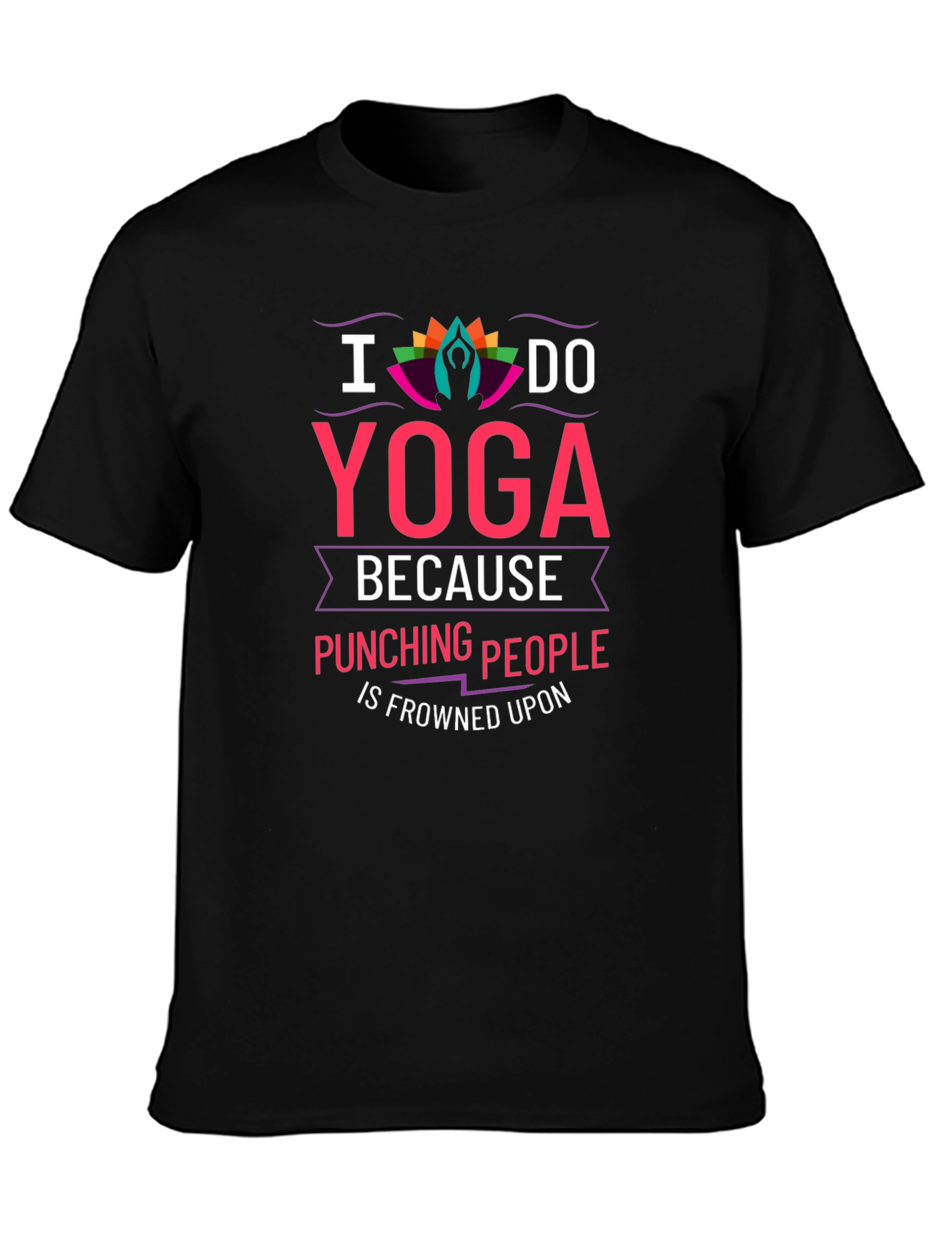 Yoga Pun Humor T-Shirt