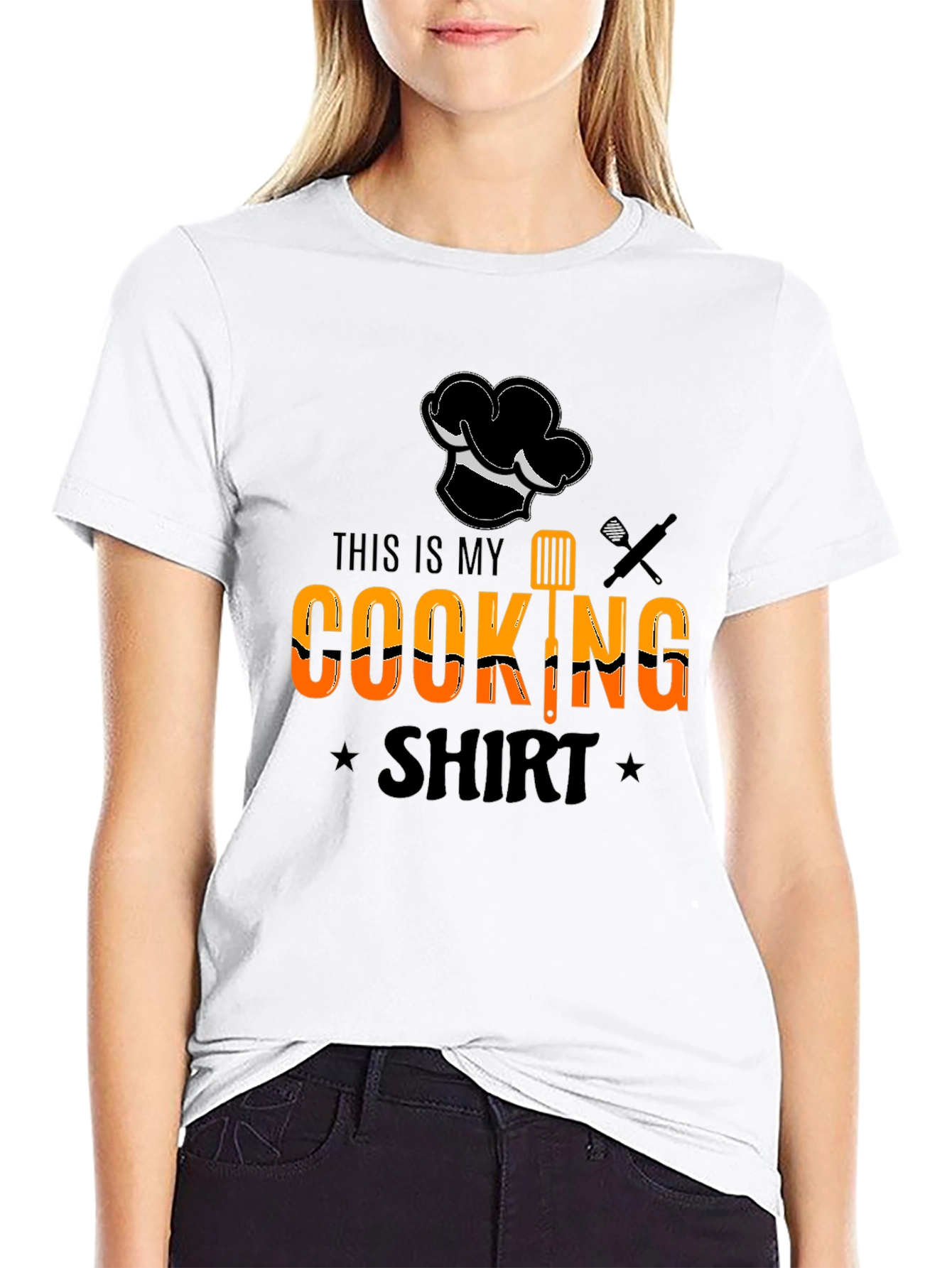 This is My Cooking Shirt - Chef Hat Design