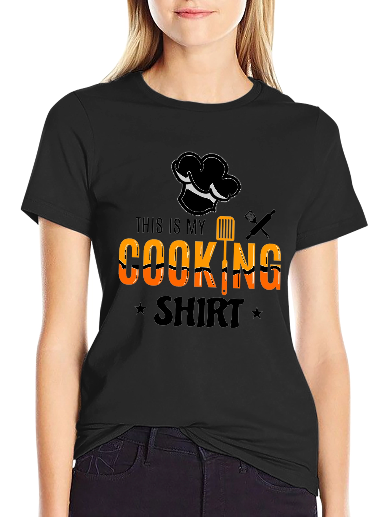 This is My Cooking Shirt - Chef Hat Design
