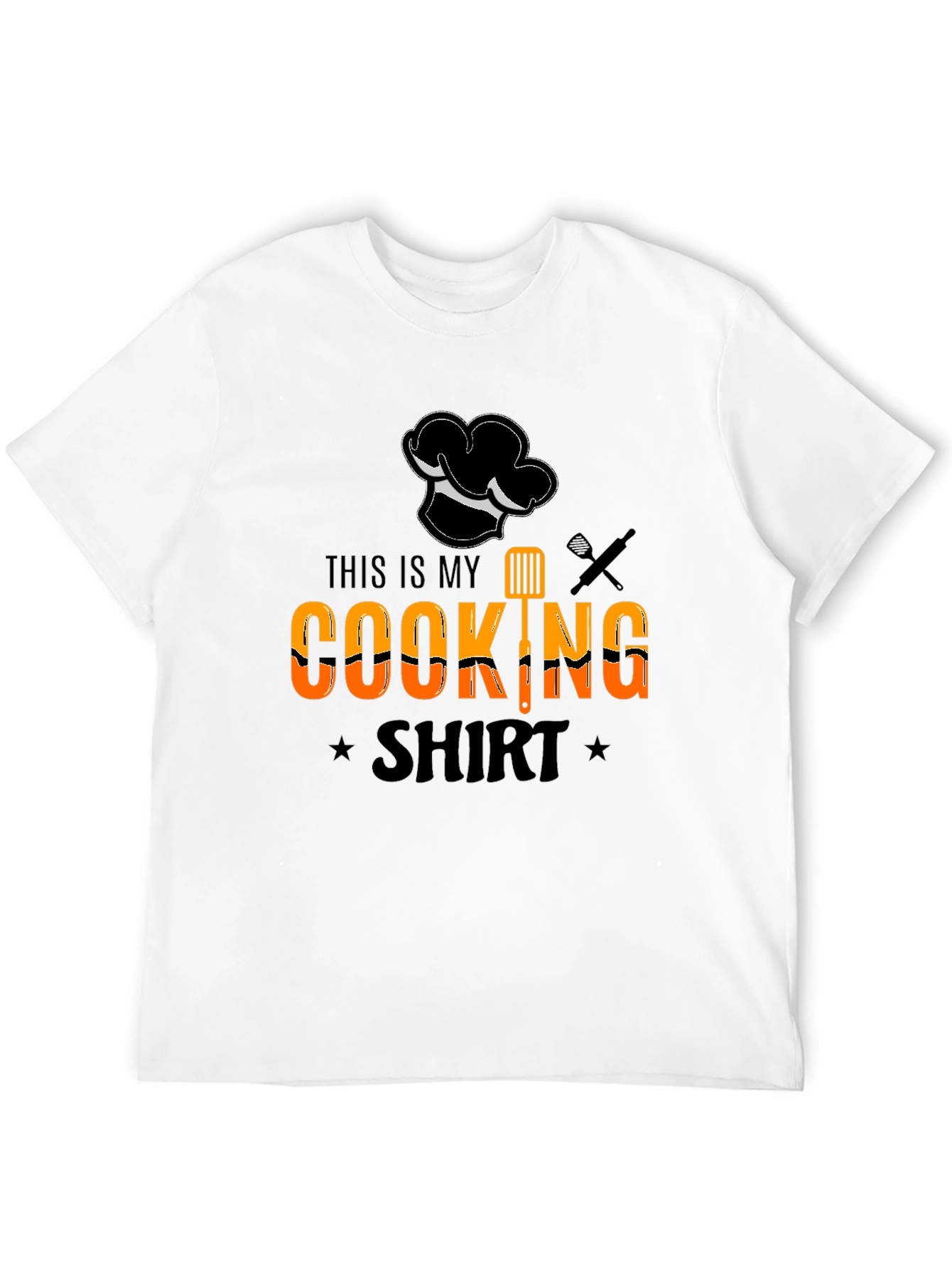This is My Cooking Shirt - Chef Hat Design