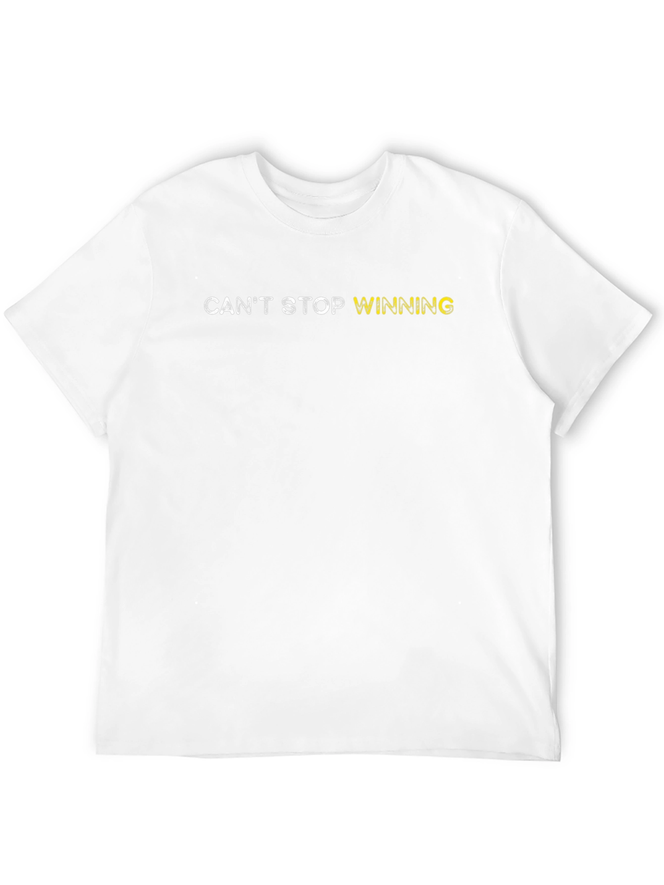 Cant Stop Winning Black Graphic Tee